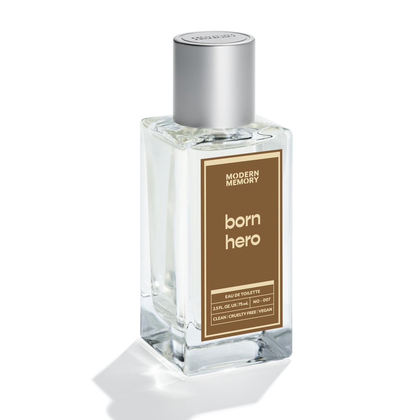Modern Memory Born Hero EDT for Men – 2.5 fl oz | Bergamot, Black Pepper & Cedarwood