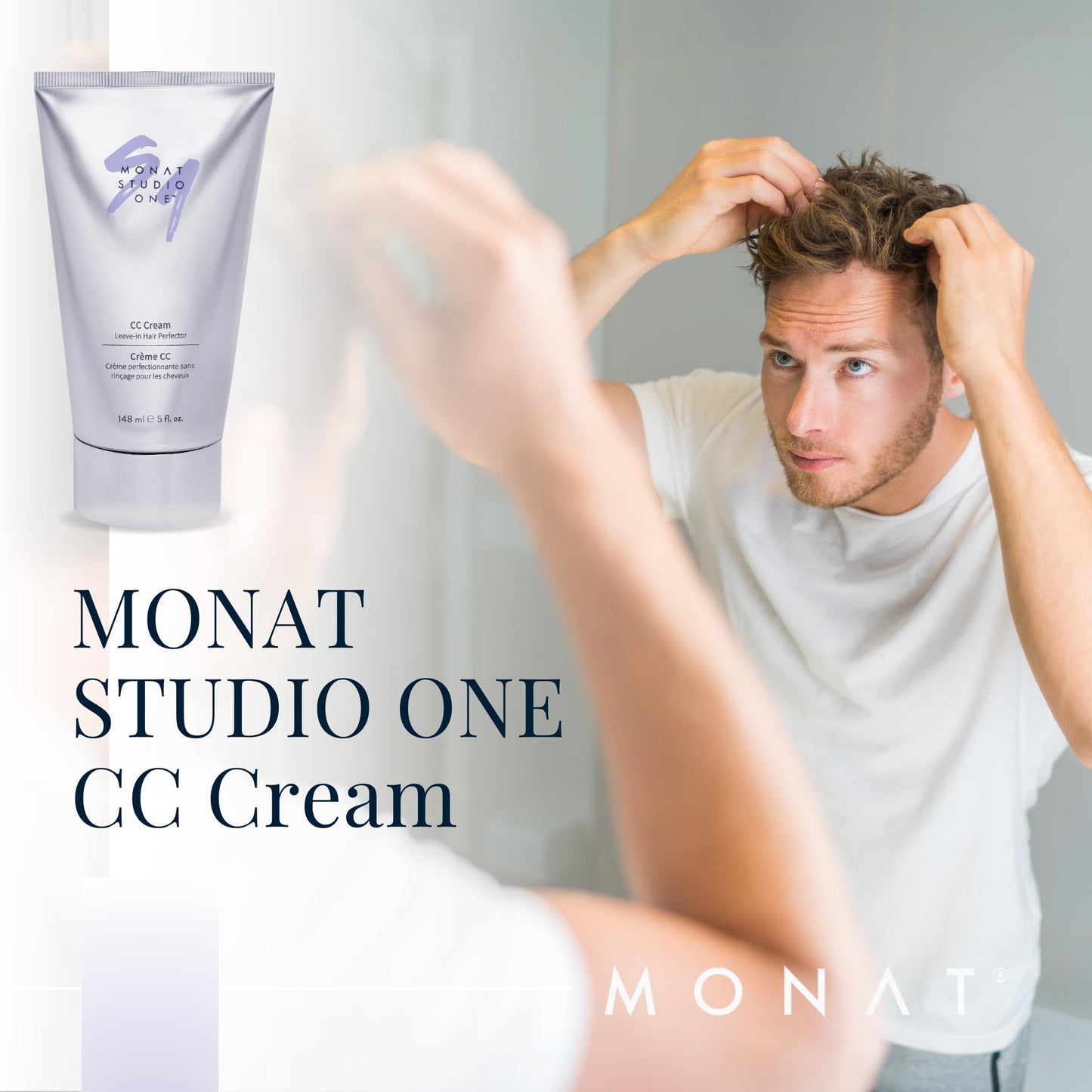 MONAT CC Cream for Hair – Multitasking Leave-In Hydration (5 oz) for All Hair Types