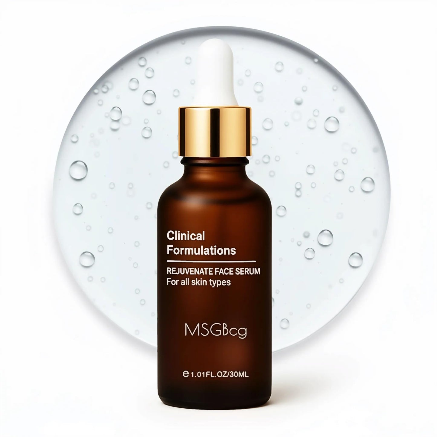 MSGBcg Ageless Rejuvenate Face Serum – 3-Piece Set, Vitamin C + Hyaluronic Acid
