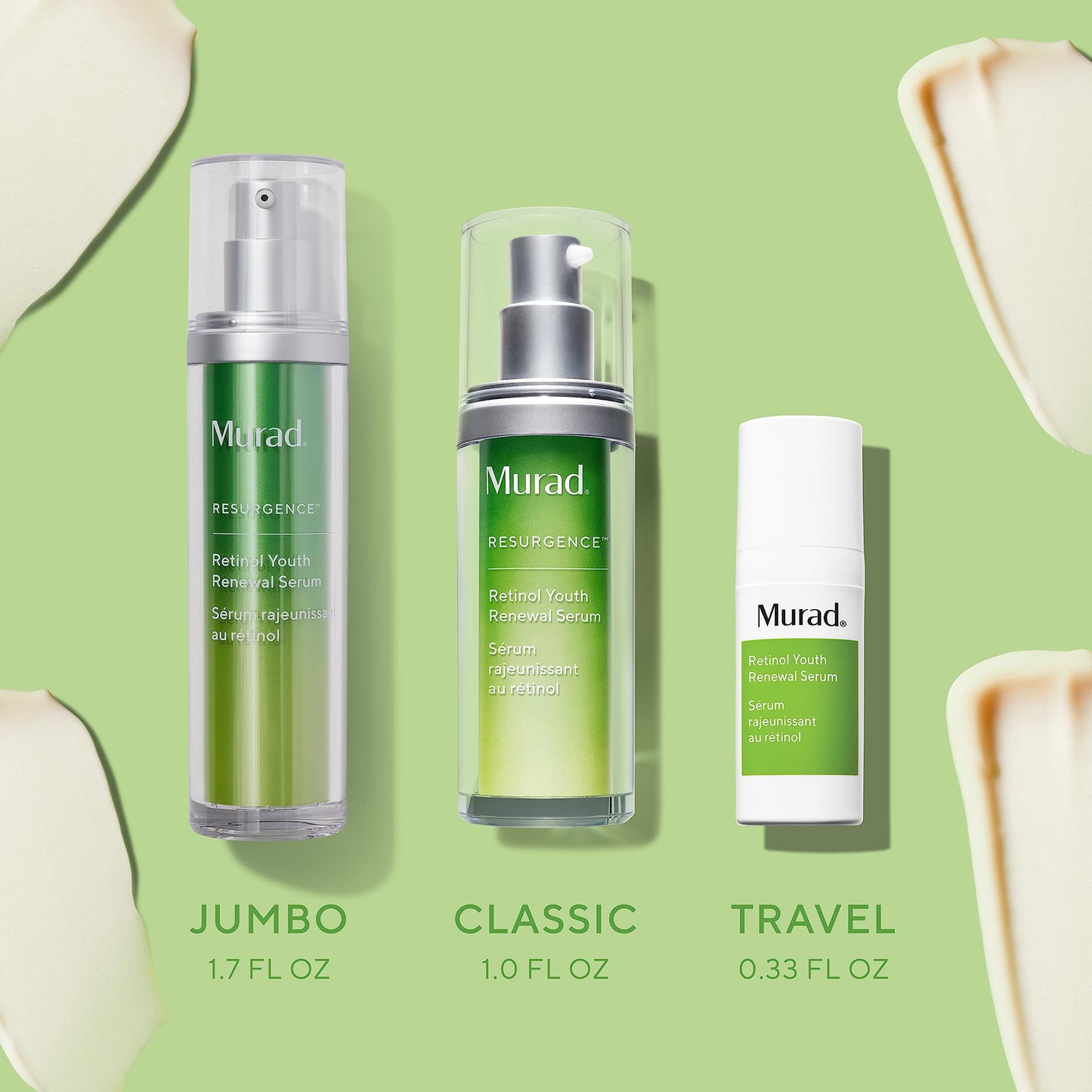 Murad Retinol Youth Renewal Serum – Smooths Lines & Wrinkles on Face & Neck | Hydrating Hyaluronic Acid, 0.33 fl oz