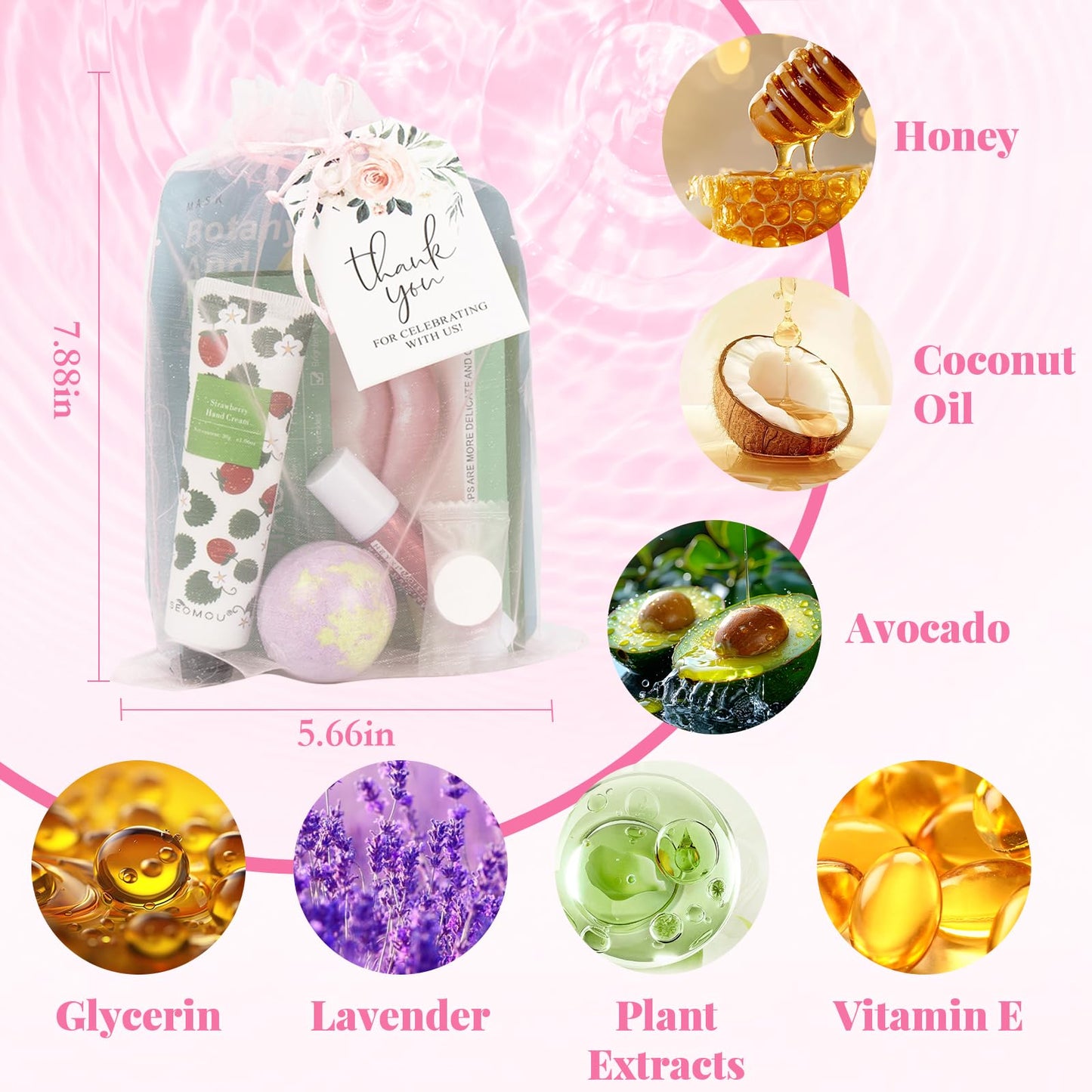 MUREND 120 PCS Spa Party Supplies for Girls – Sleepover Skincare Set