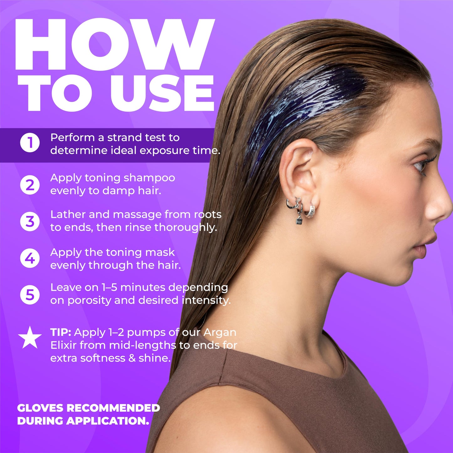 Naissant Pearl Blonde Set: Purple Shampoo & Toning Mask to Eliminate Brassiness | Paraben, Ammonia & Sulfate Free | 10.1 oz