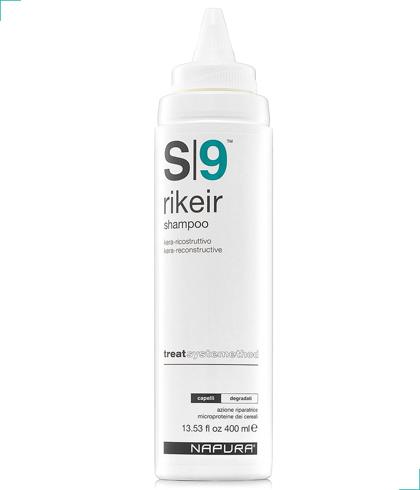 NAPURA S9 Professional Moisturizing Shampoo for Damaged Hair | Sulfate & Paraben Free, Color Safe