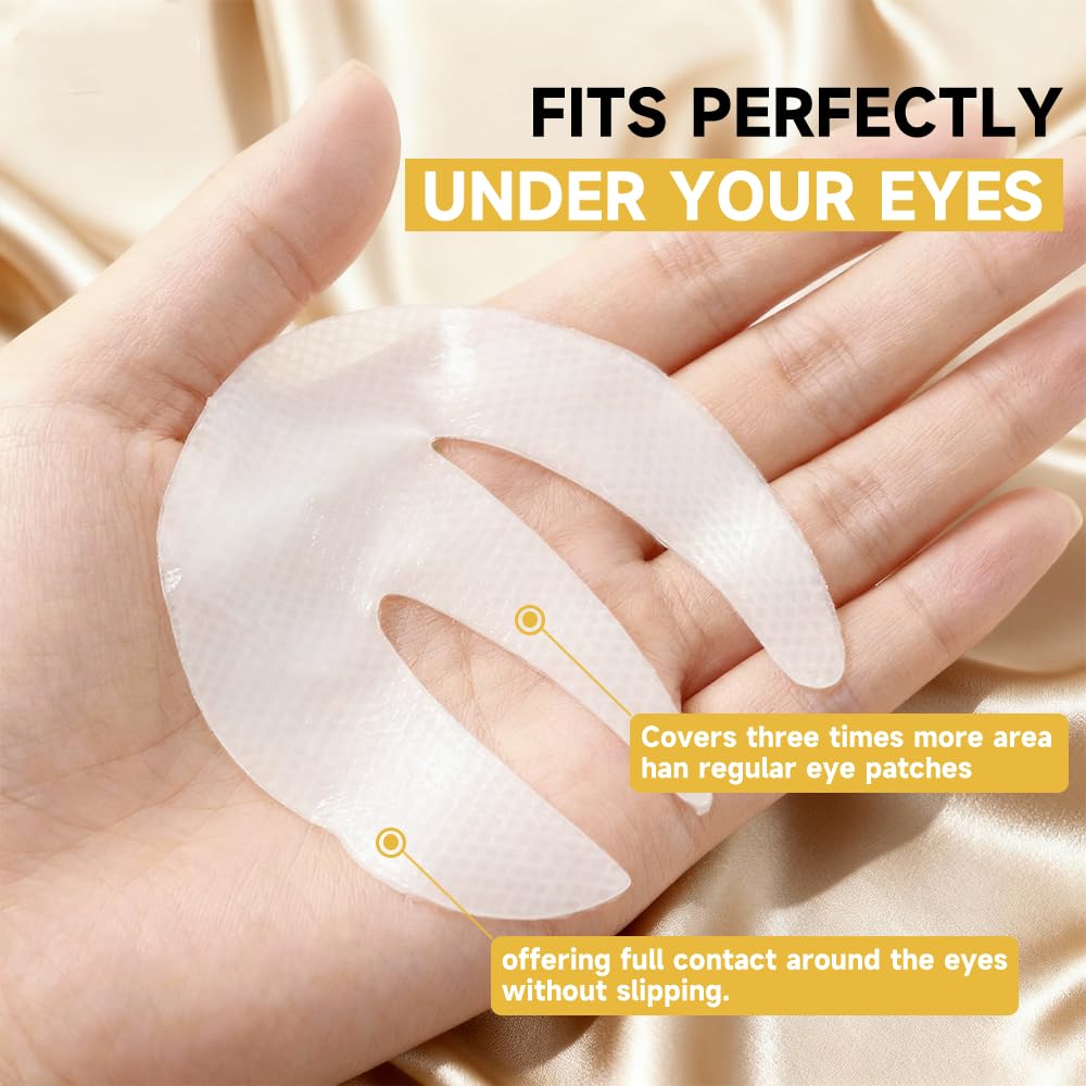 Natener 8 Pairs 5% PDRN Under Eye Patches – 6-in-1 Bio-Collagen 360° Korean Eye Care