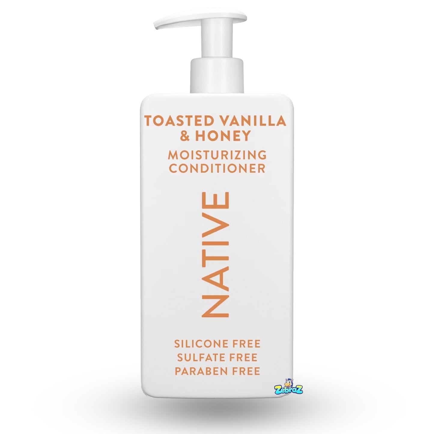 Native Toasted Vanilla & Honey Shampoo + Conditioner (8.25 oz x 2) – Sulfate Free, Vegan, Cruelty-Free