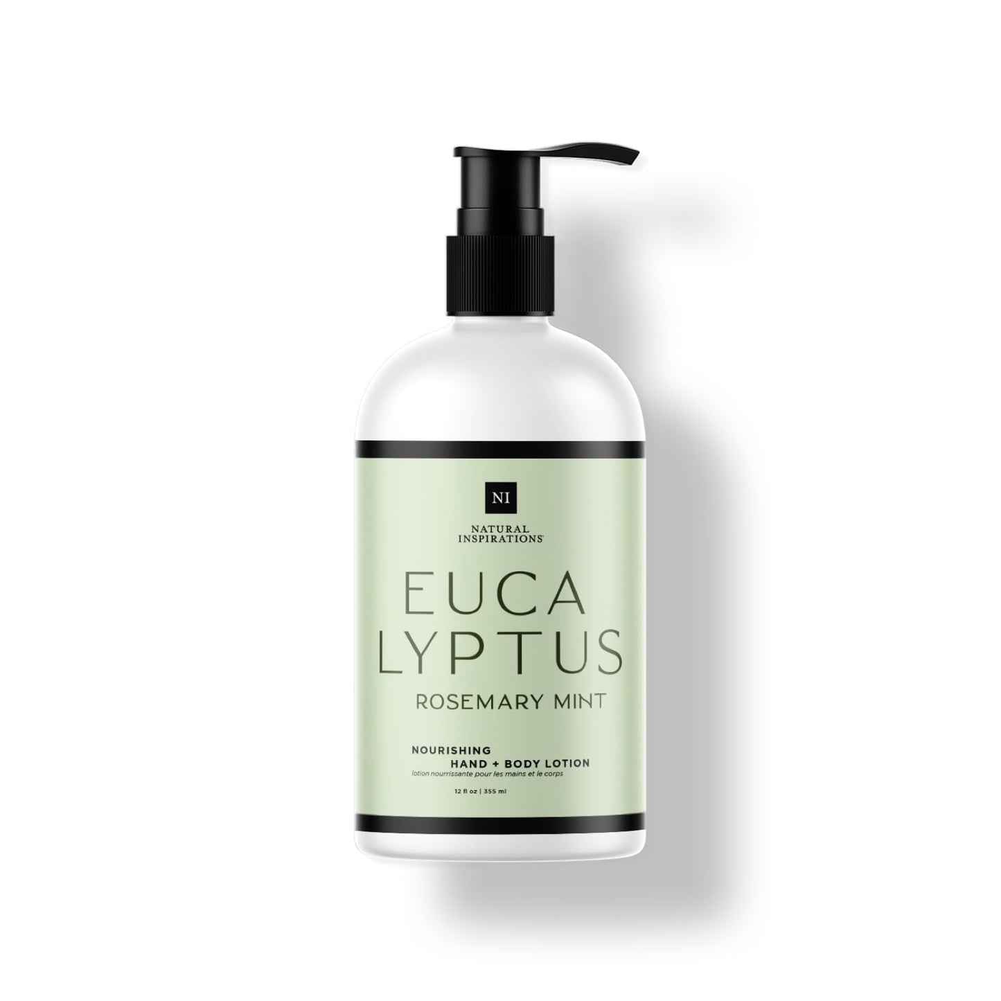 Natural Inspirations Eucalyptus Rosemary Mint Nourishing Hand + Body Lotion 12oz