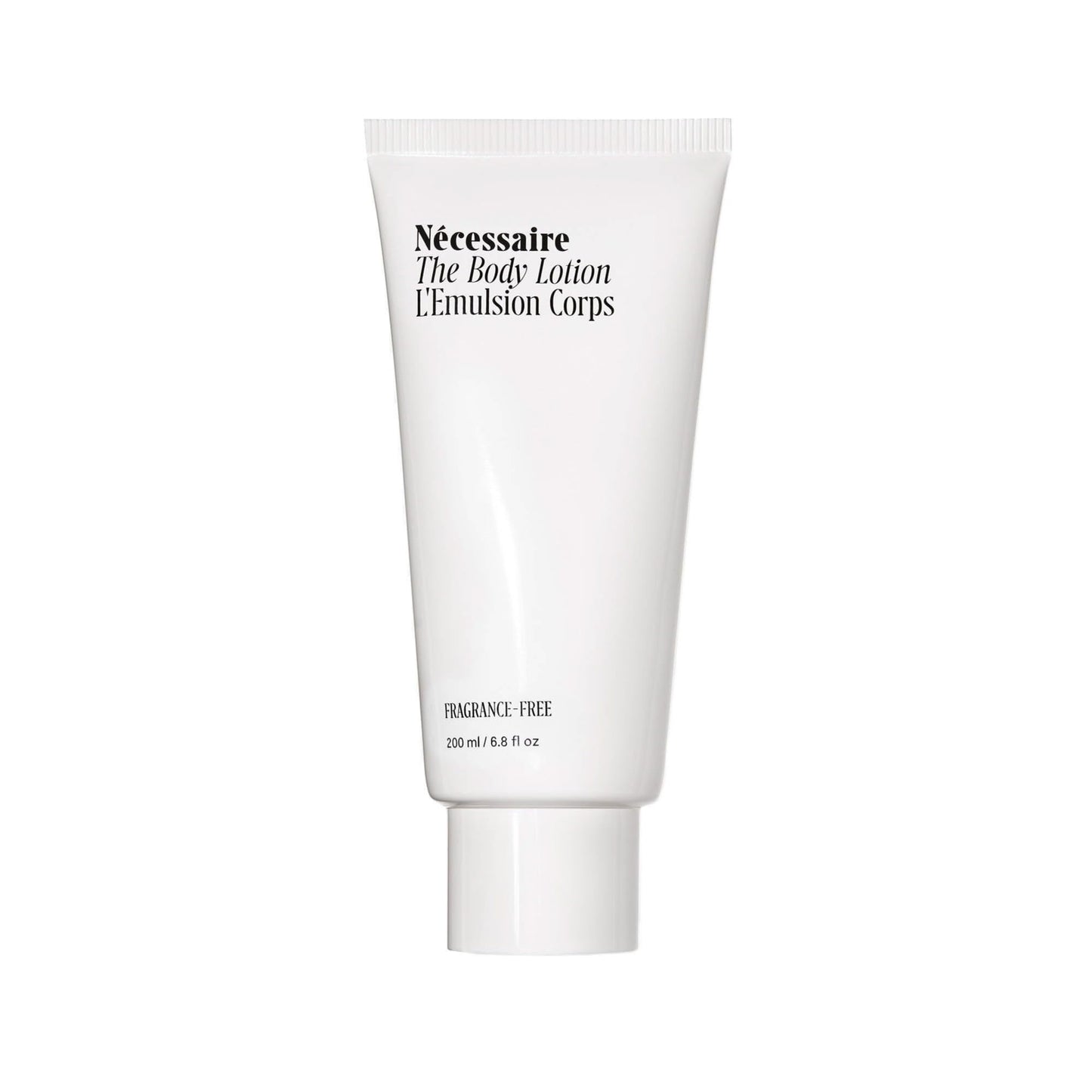 Nécessaire Fragrance-Free Body Lotion | Multi-Peptide Moisturizer with 2.5% Niacinamide, Non-Greasy (200 ml)