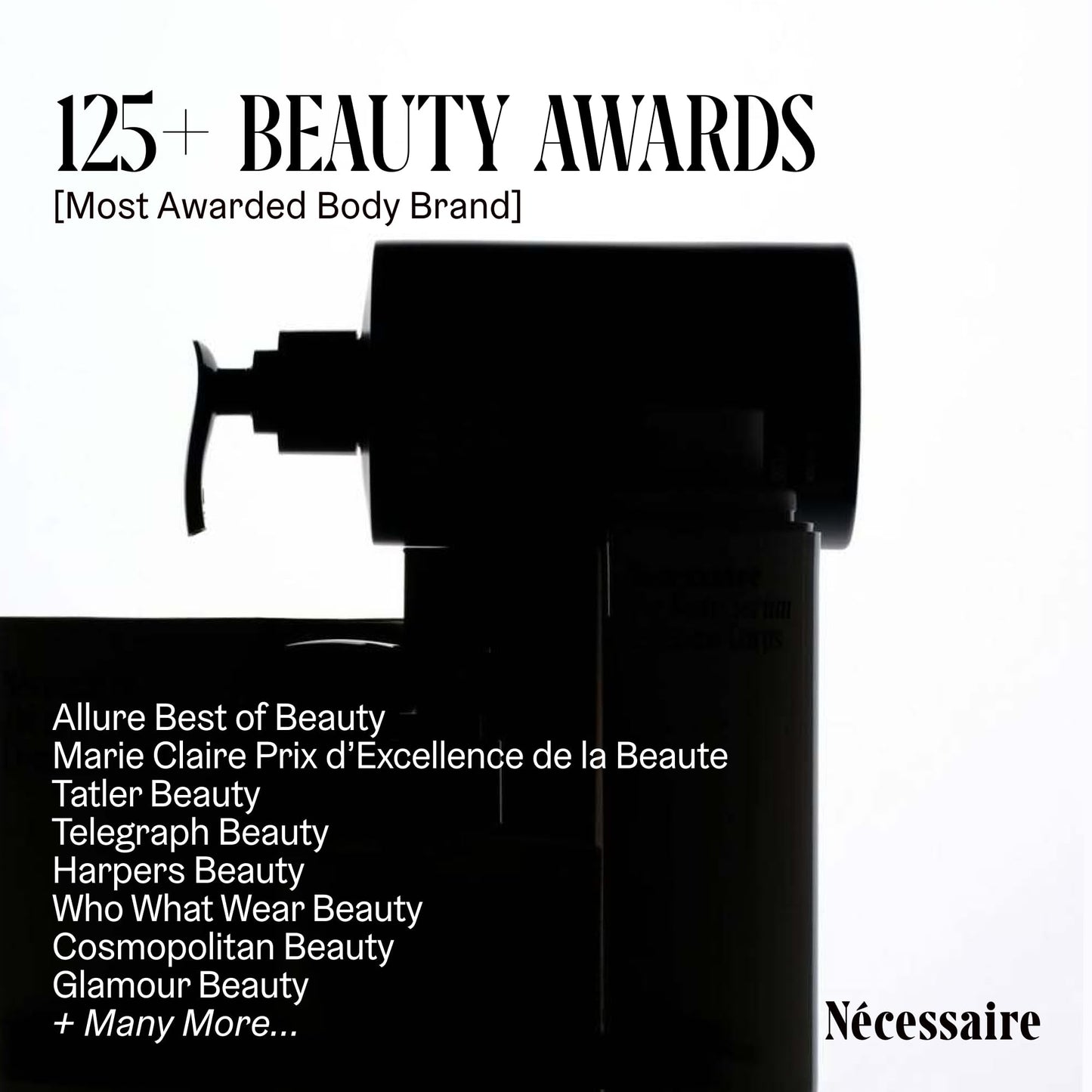Nécessaire Fragrance-Free Body Lotion | Multi-Peptide Moisturizer with 2.5% Niacinamide, Non-Greasy (200 ml)