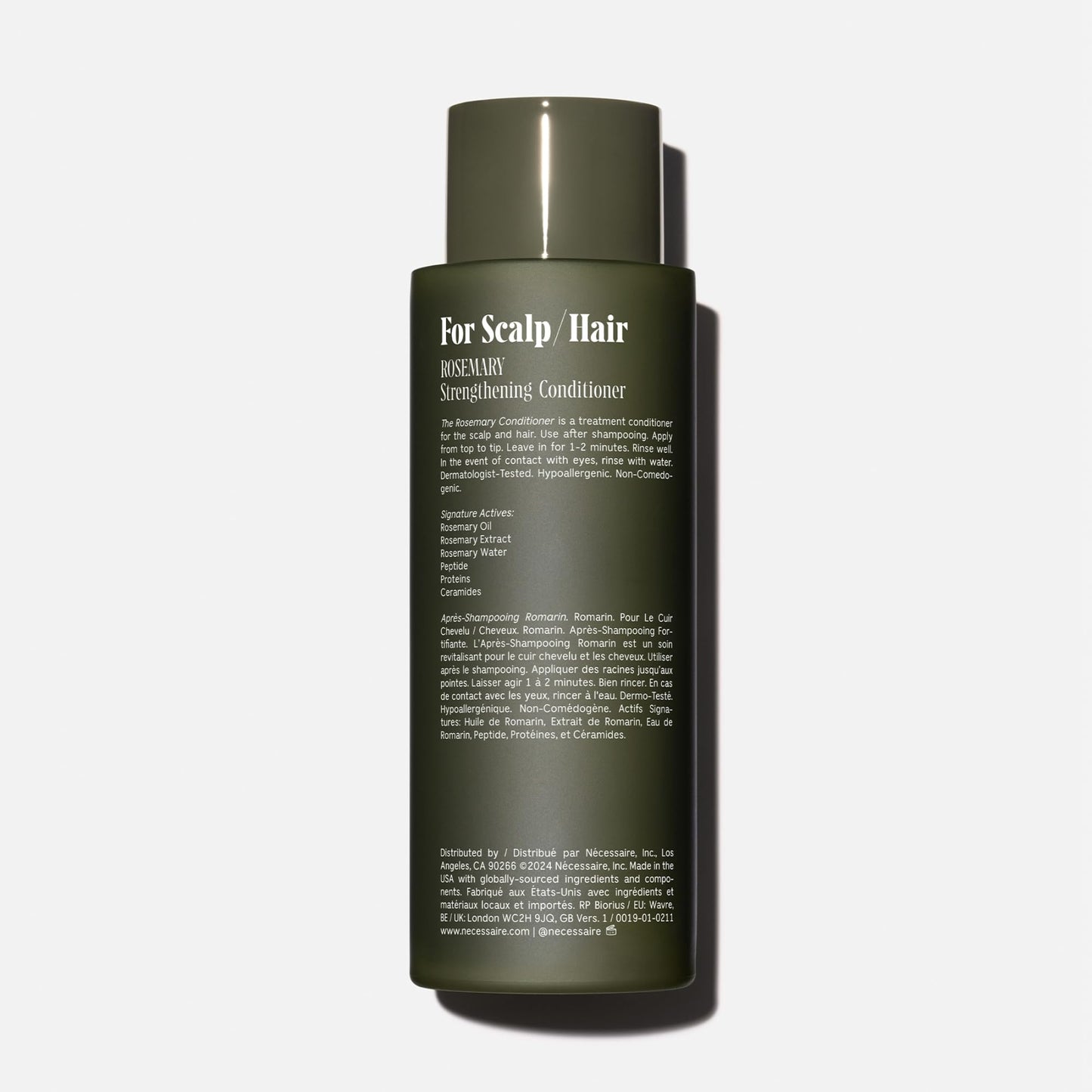 Nécessaire Rosemary Conditioner – Strengthening for Thinning Hair, Color-Safe