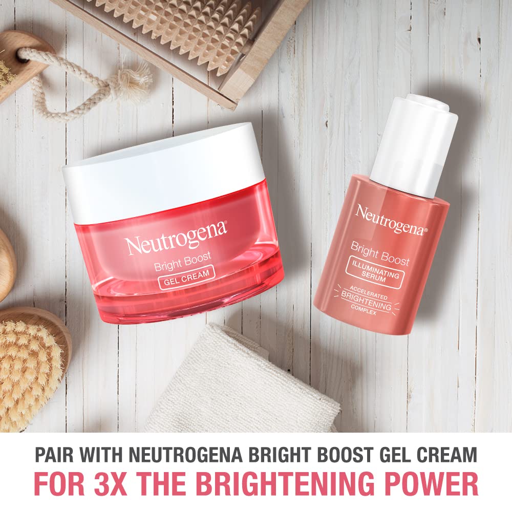 Neutrogena Bright Boost Illuminating Face Serum – Even Tone & Glow