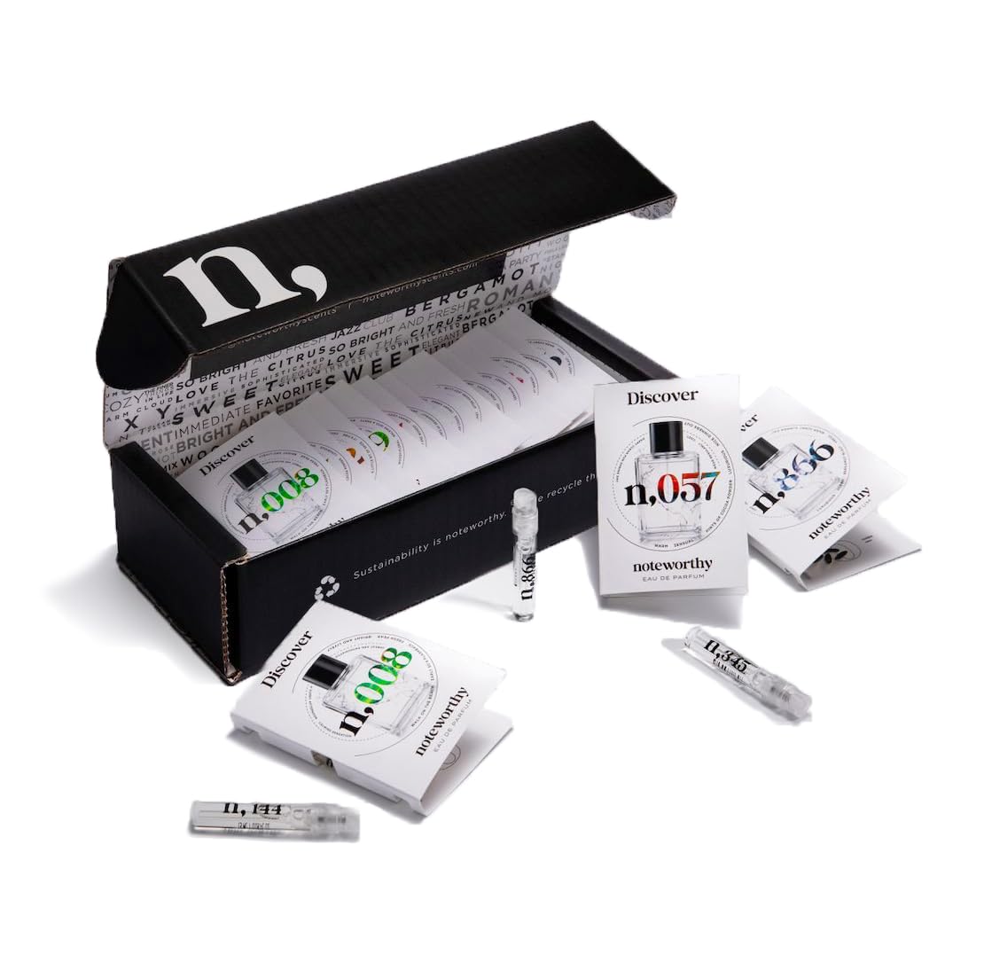 Noteworthy Fragrance Sampler Set – Luxury Perfume Samples + Credit toward 100ml
