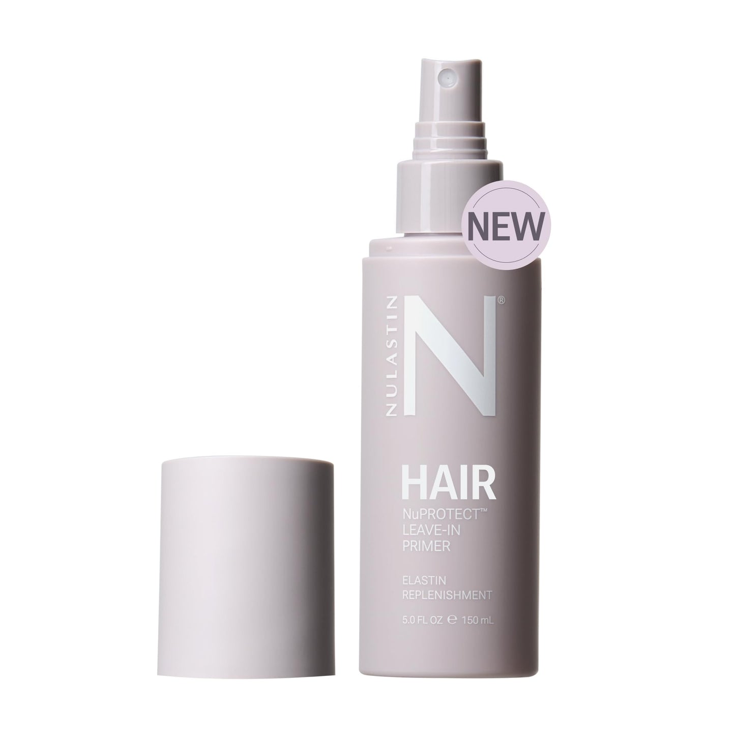 NULASTIN NuProtect Leave In Conditioner Spray – Silicone-Free Heat Protectant, Detangler, 24HR Frizz Control (5 Fl Oz)