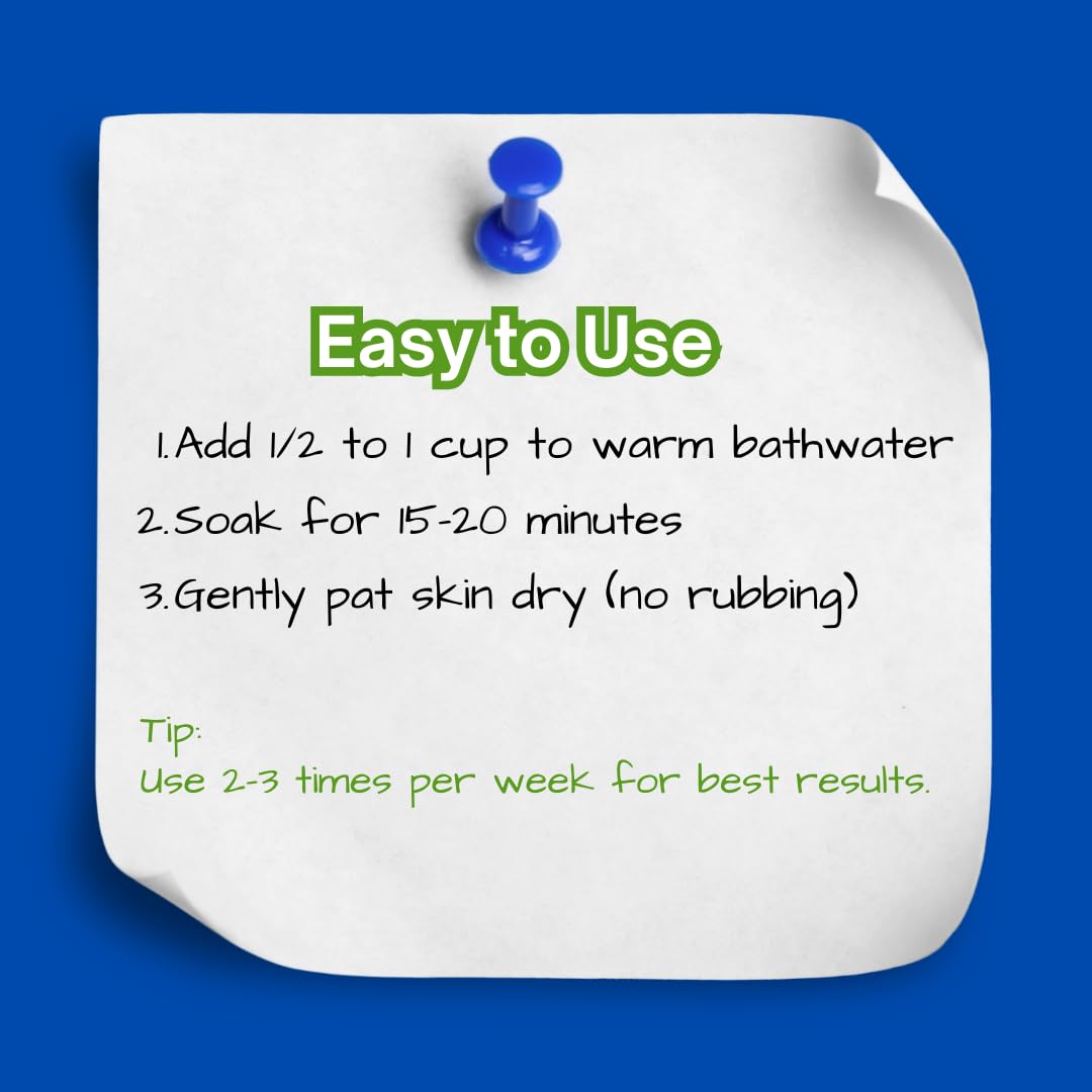 Oats Garden Soothing Oatmeal Bath Soak – Fragrance Free, 24 oz