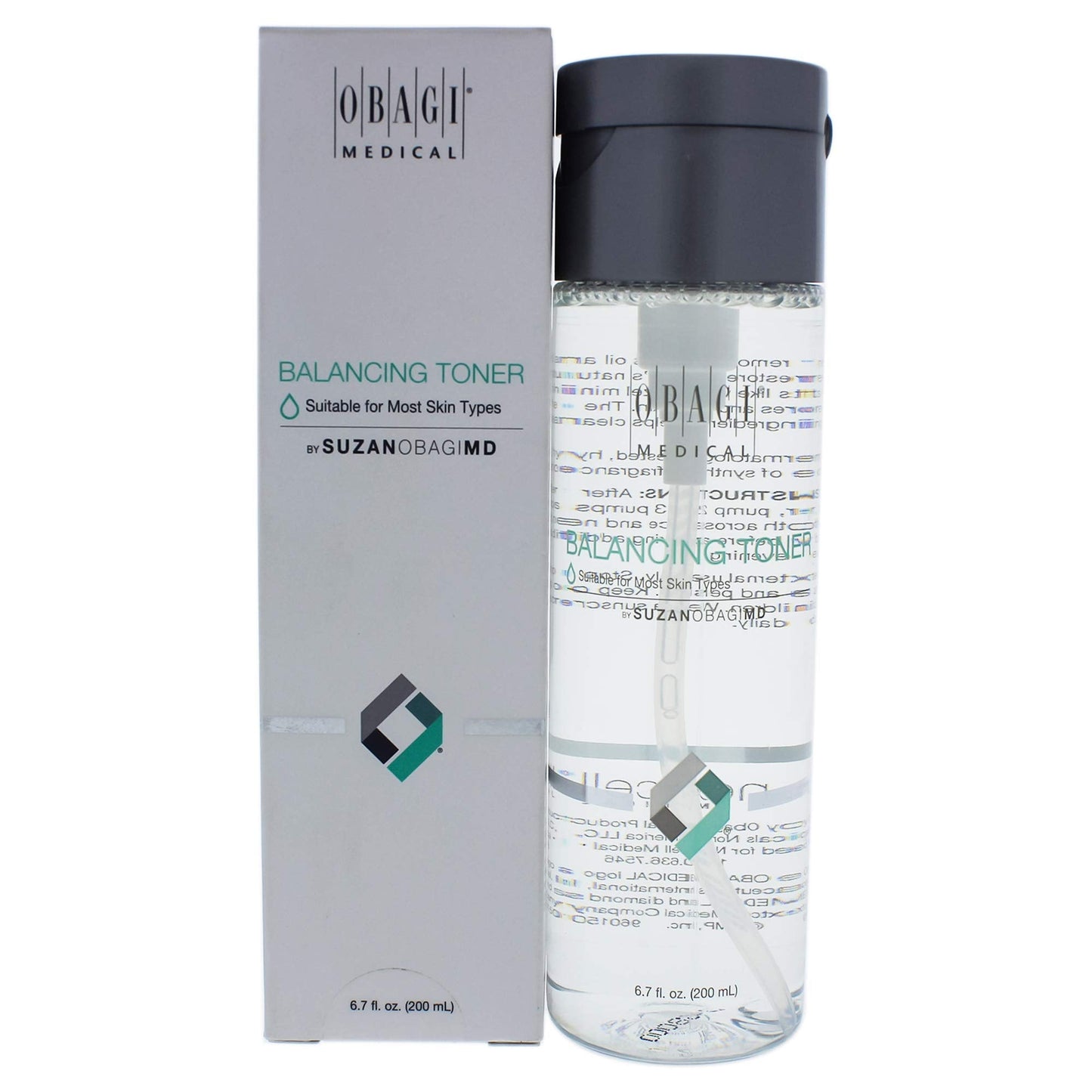 Obagi Medical SUZANOBAGIMD Balancing Toner – pH-Balancing, Antioxidant Toner (6.7 fl oz)