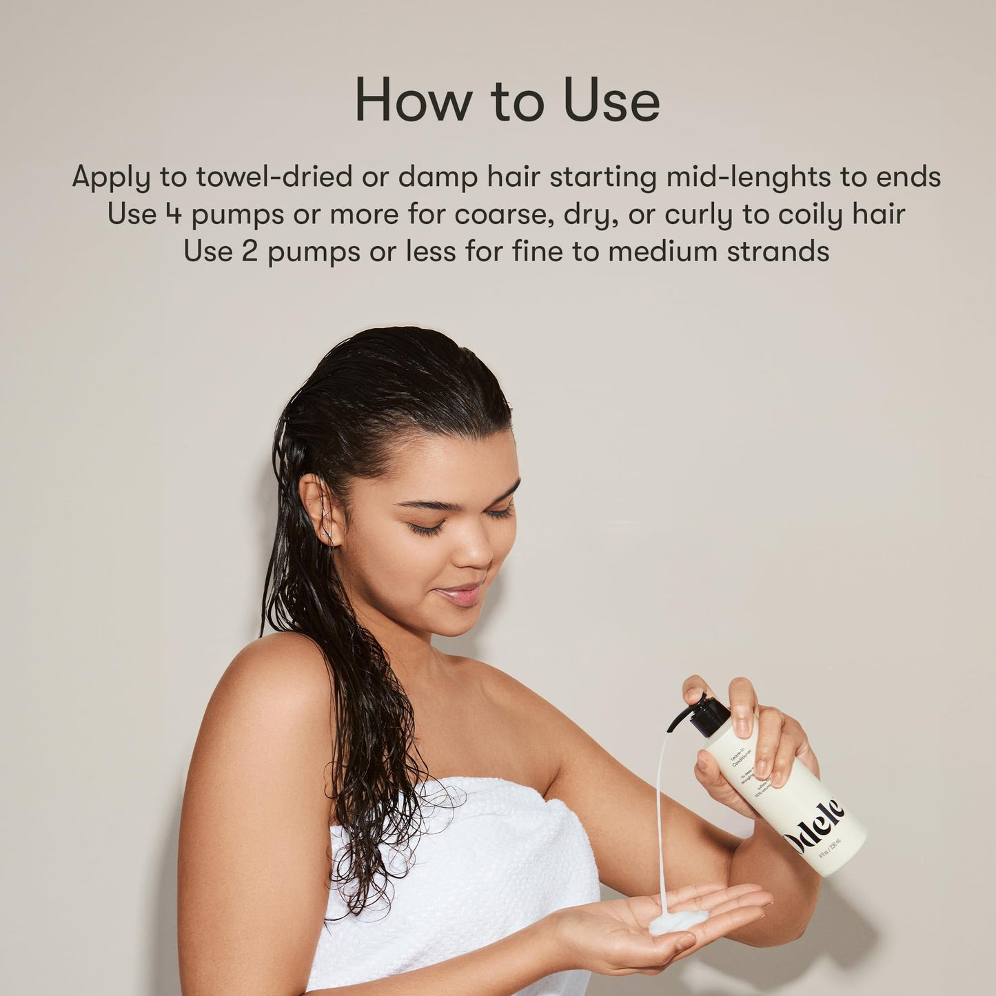Odele Vegan Leave-In Conditioner – Deep Moisture, Detangling & Frizz Control (2-Pack, 8 fl oz)