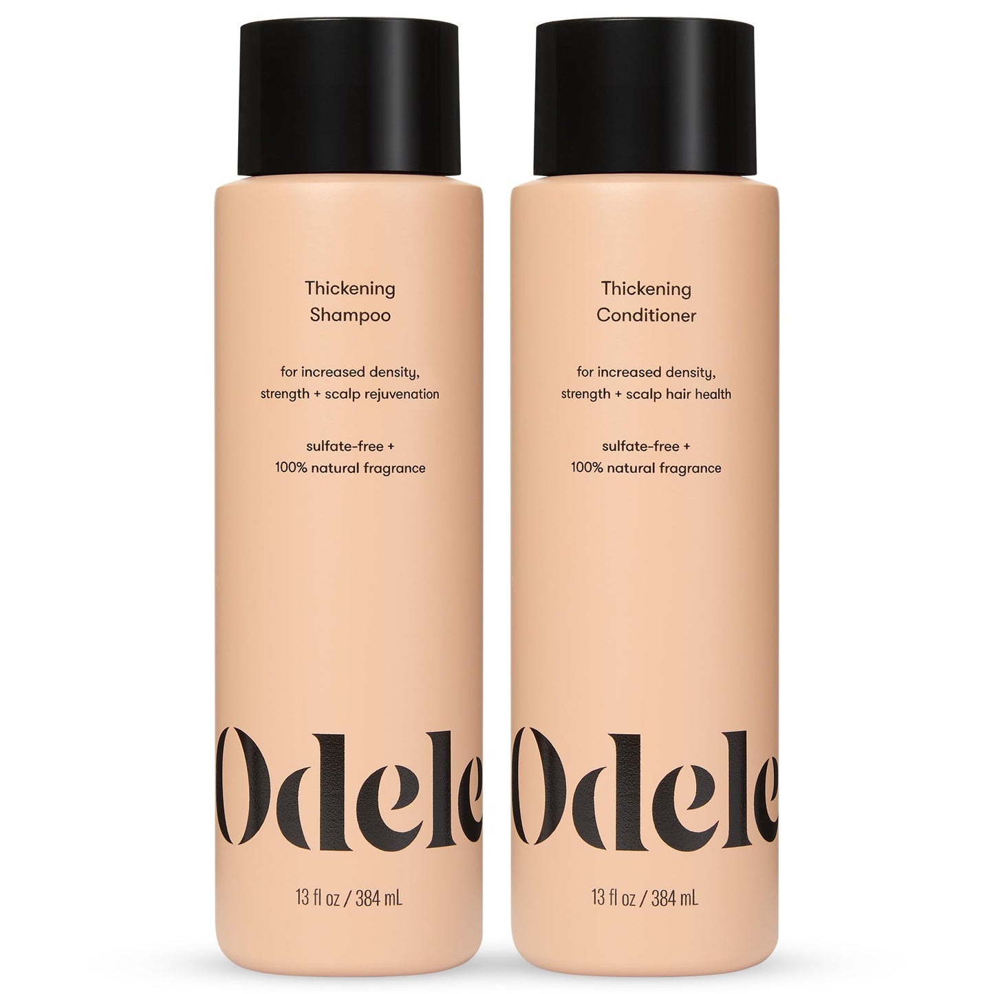 Odele Hair Thickening Shampoo & Conditioner Set – Densify & Strengthen (13 fl oz x 2)