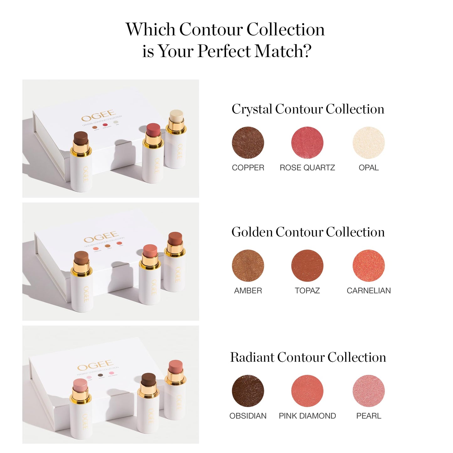 Ogee Sculpted Face Stick Moonstone Ultraviolet Sheen – Certified Organic Highlighter Makeup