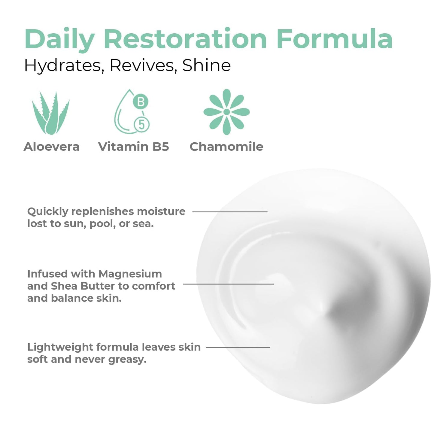 OLIOLI Replenishing Body Lotion 15.2oz | Aloe Vera, Coconut Oil & Shea Butter