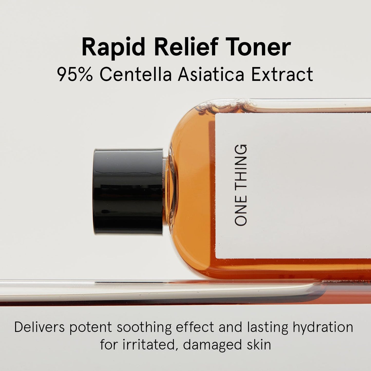 ONE THING Centella Asiatica Extract | Hydrating Soothing Toner for Sensitive, Oily, Acne-Prone Skin — 10.14 fl oz