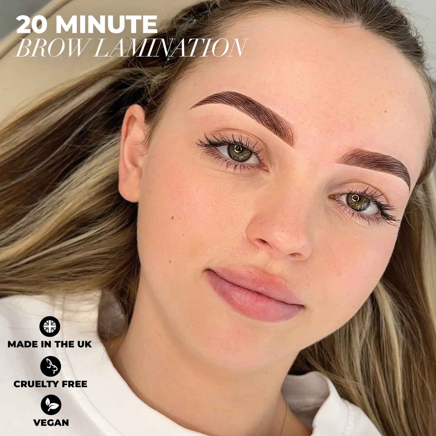 One V Salon Essential Brow Lamination Kit – Vegan, Professional Brow Lift with Sachets & Tools