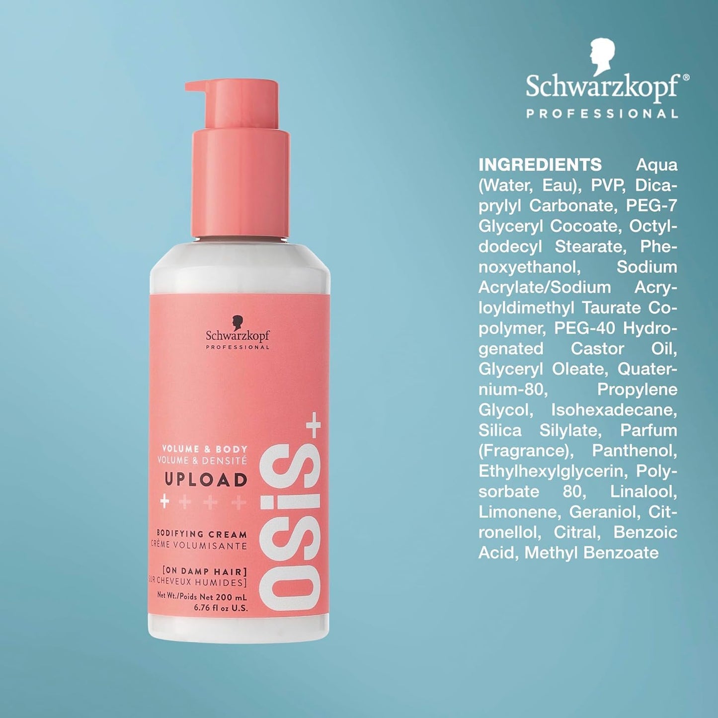 OSiS+ Upload Volume Cream – Lightweight Volumizing Hair Treatment (2 Pack)