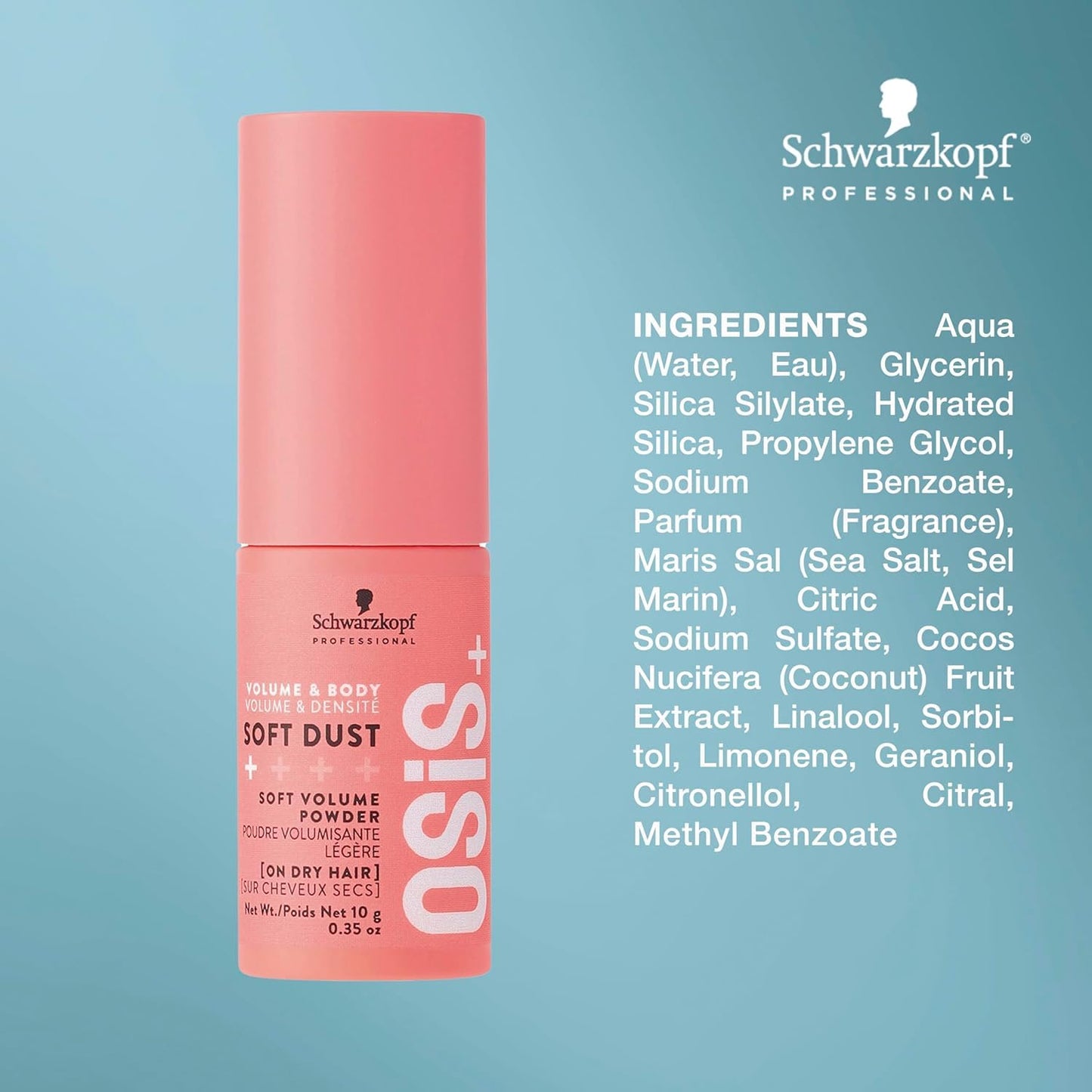 OSiS+ Soft Dust 0.7 oz (2 Pack) – Root Lift Powder for Texture & Shine
