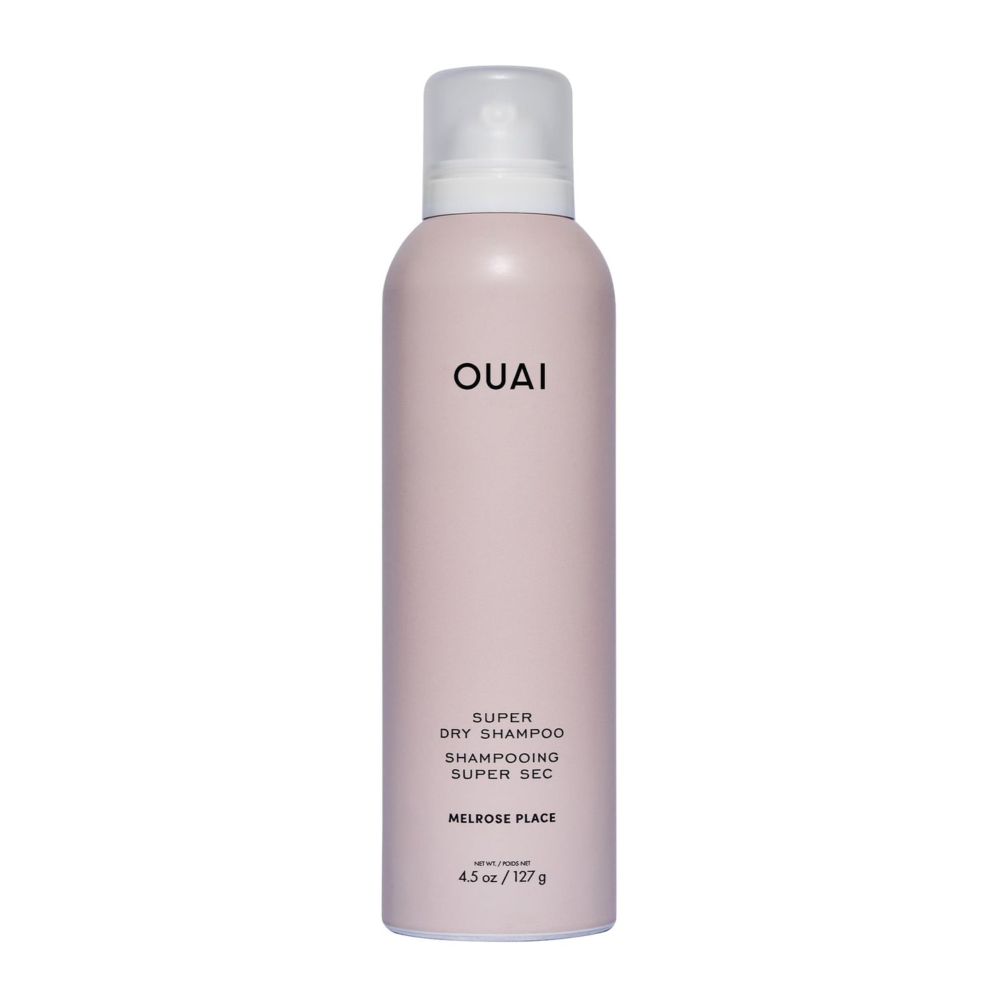 OUAI Super Dry Shampoo – Volumizing, Oil & Sweat Absorption with Seamless Blend & Melrose Place Scent (4.5 oz)