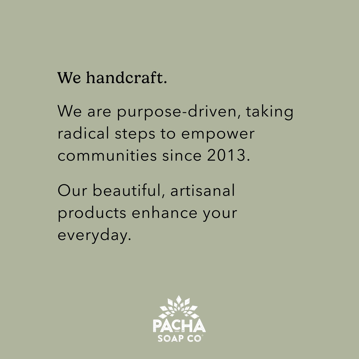Pacha Soap Co. Bar Soap – Santal & Amber | Hydrating 5-Pack Cleanser (4 oz Each) | Made in USA