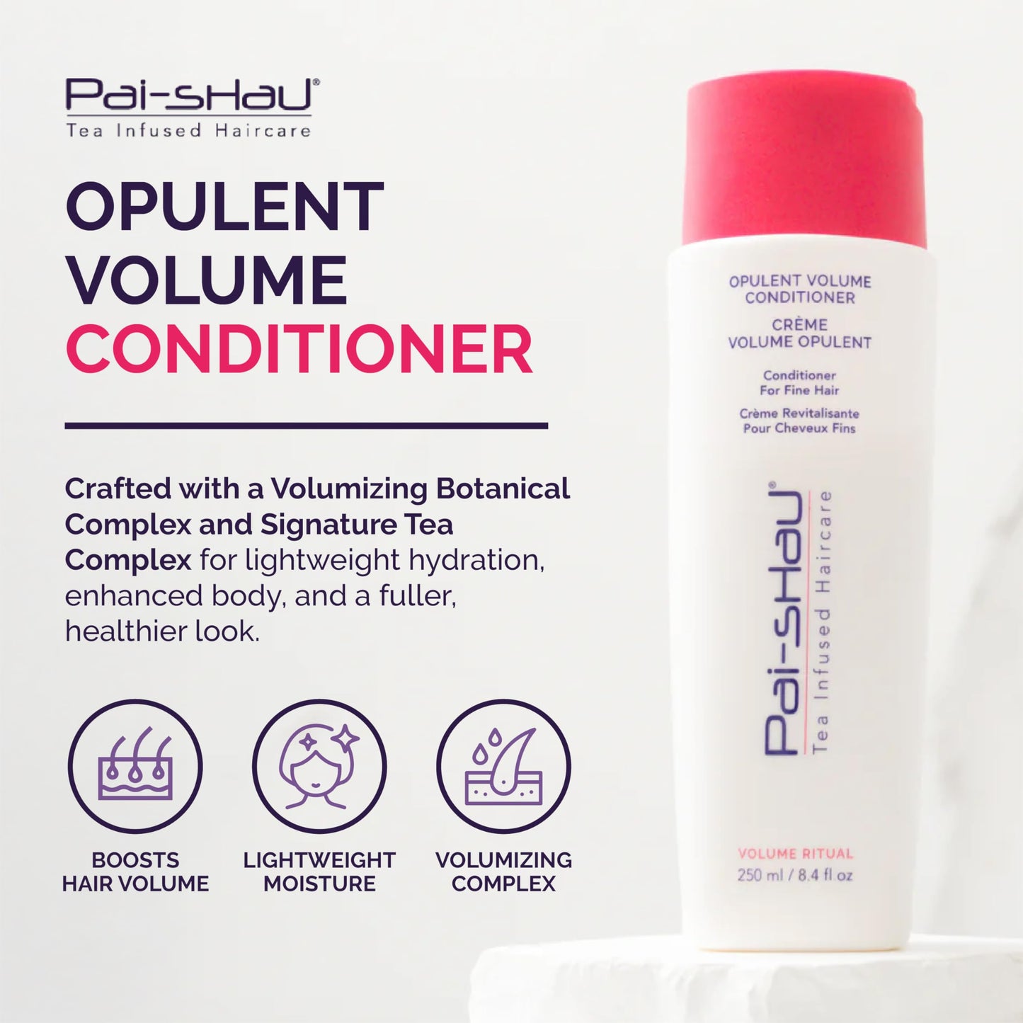 Pai-Shau Opulent Volume Conditioner – Volumizing for Fine Hair