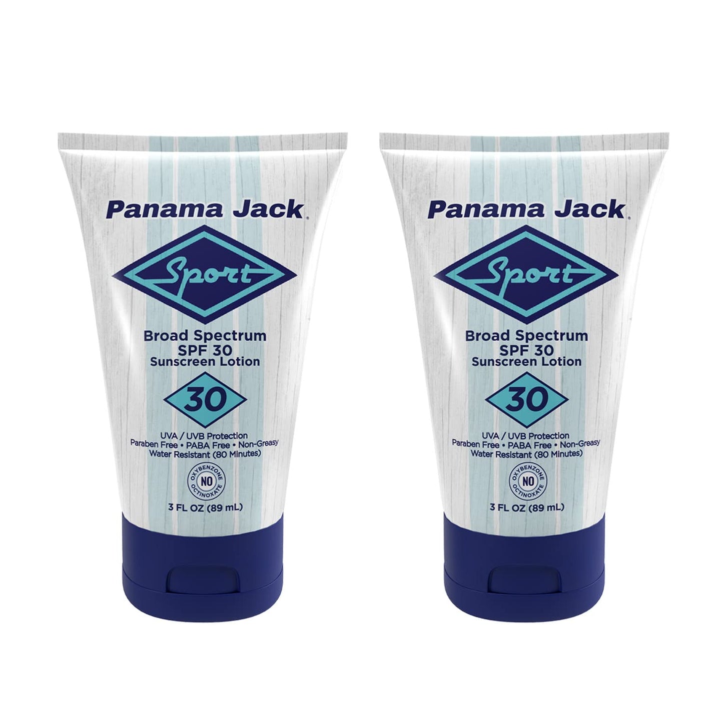 Panama Jack Sport Sunscreen Lotion SPF 30 – Non-Greasy Broad Spectrum, Reef Friendly, 3 oz (Pack of 6)