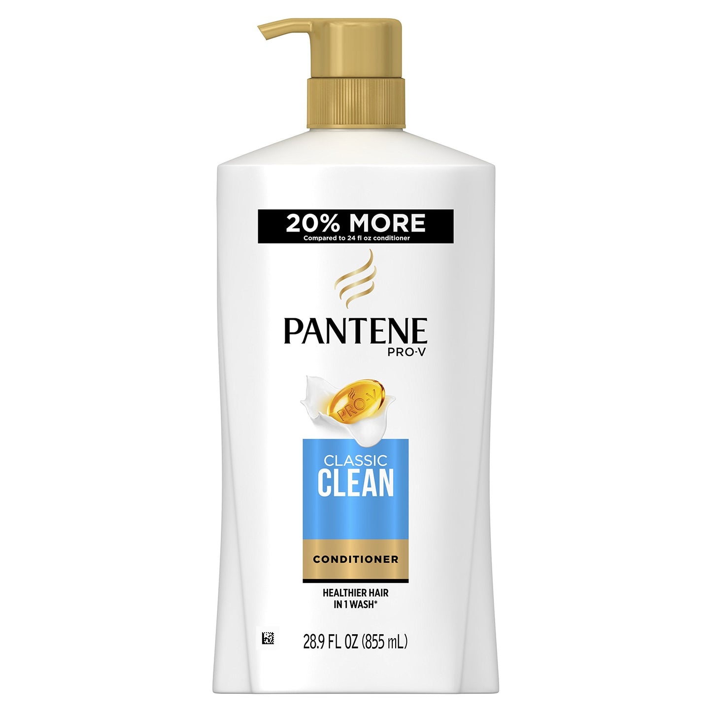 Pantene Pro-V Classic Clean Conditioner – 28.9 fl oz | Gentle Daily Hydration for All Hair Types