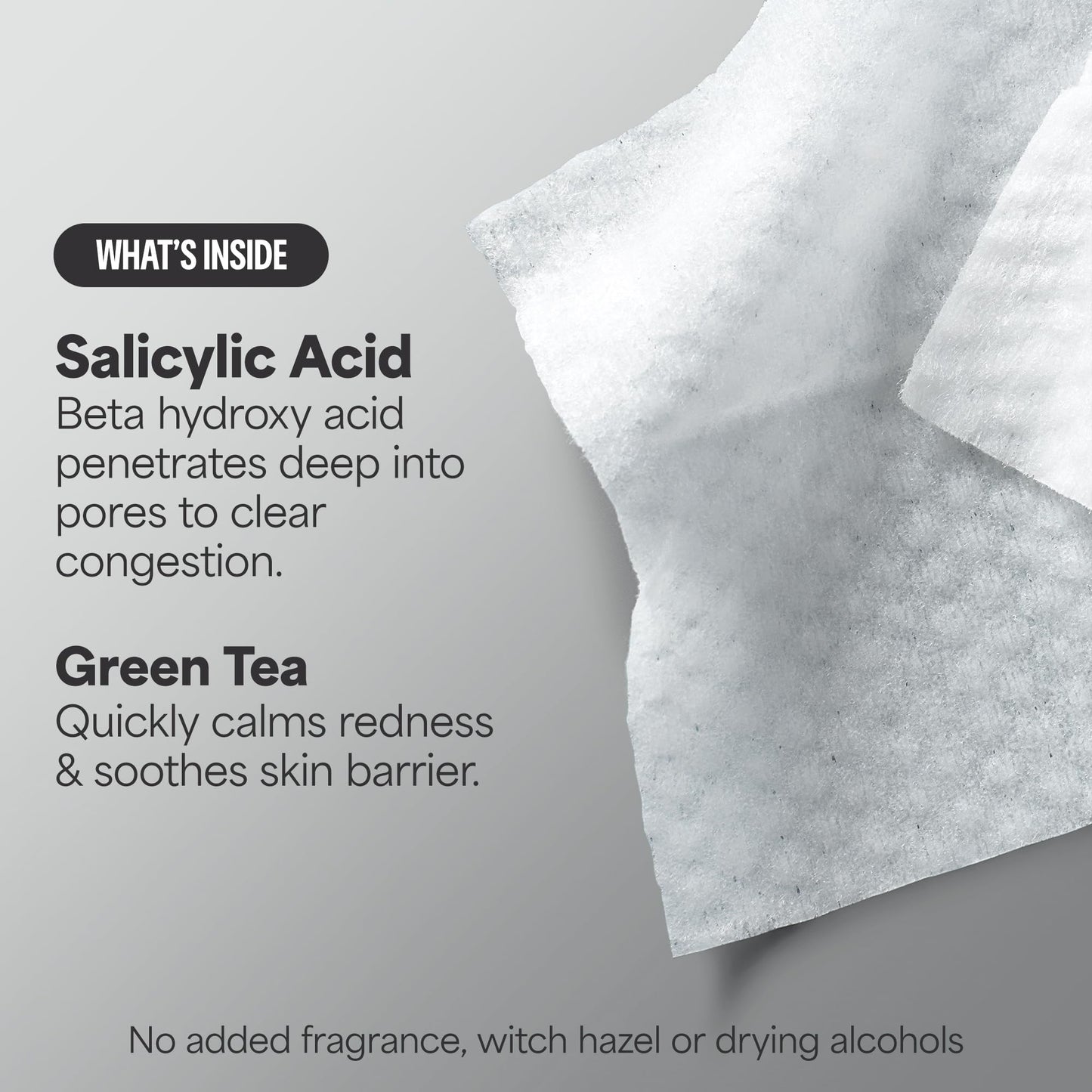 Paula's Choice Skin Perfecting 2% BHA Pads – Travel Exfoliating Toner Pads (Pack of 3)