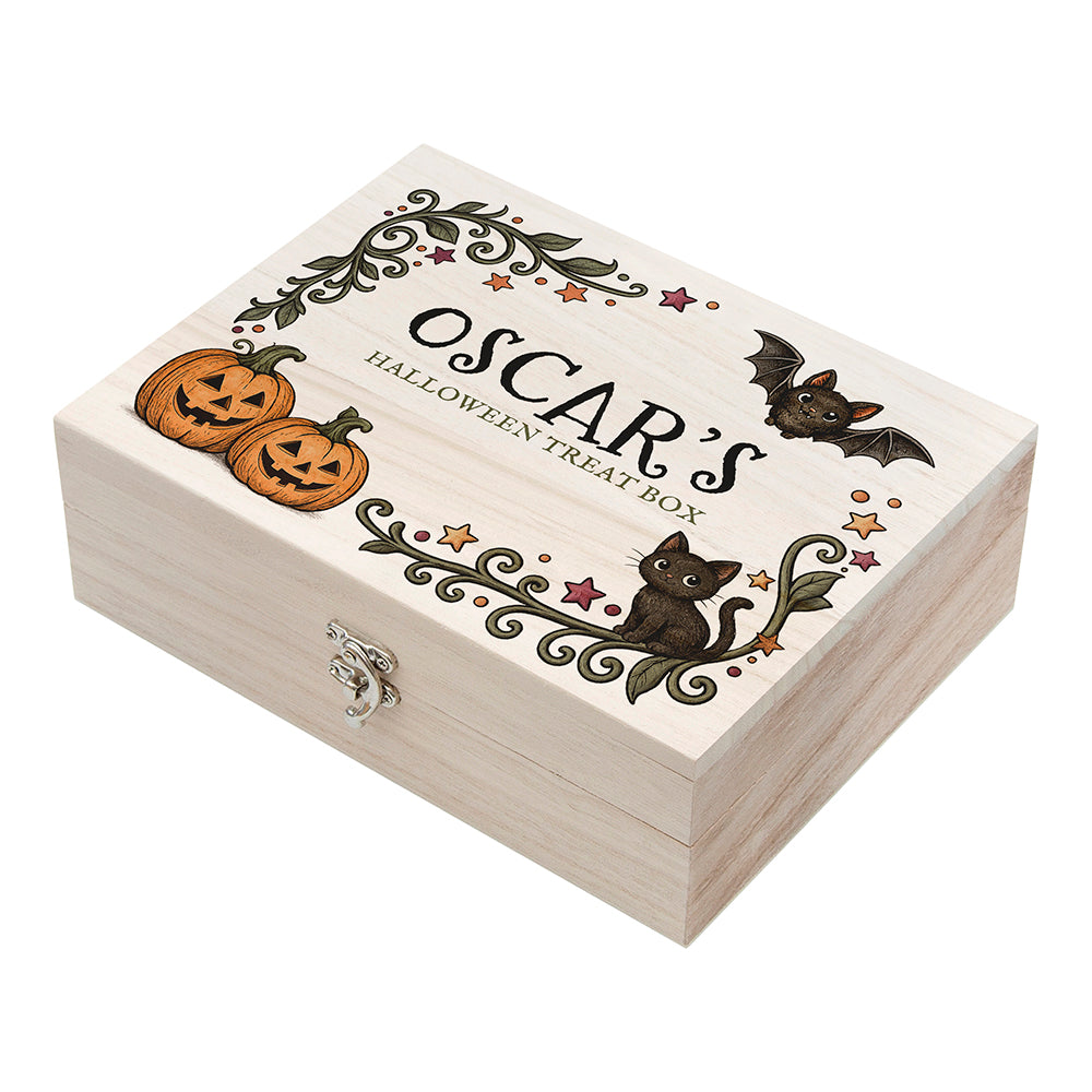 Personalised Halloween Treat Box