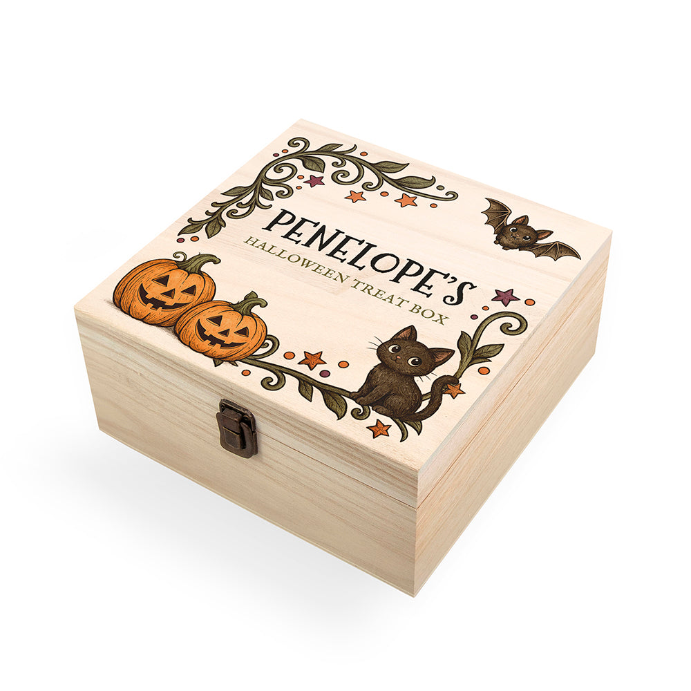 Personalised Halloween Treat Box