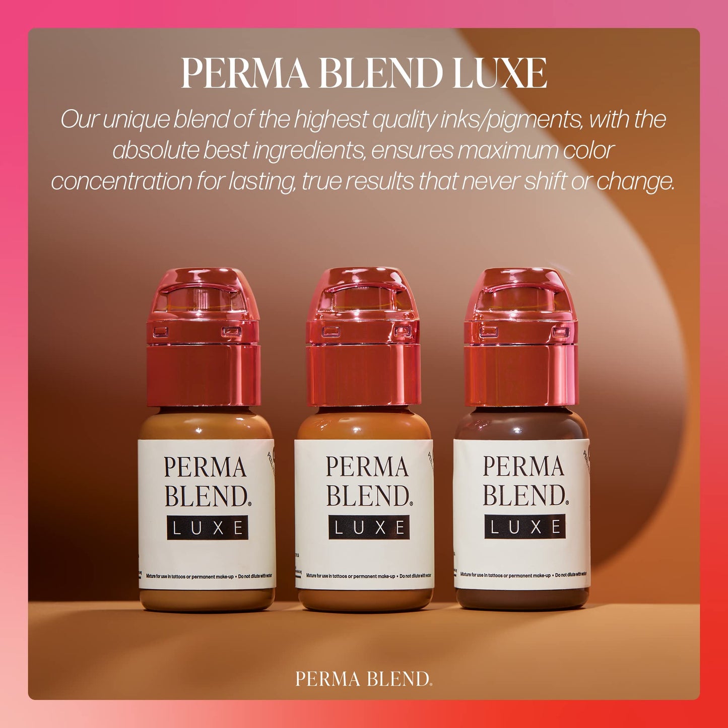 Perma Blend Luxe Chestnut Lip Tattoo Ink – Vegan, Cruelty-Free Microblading Pigment (0.5 oz)