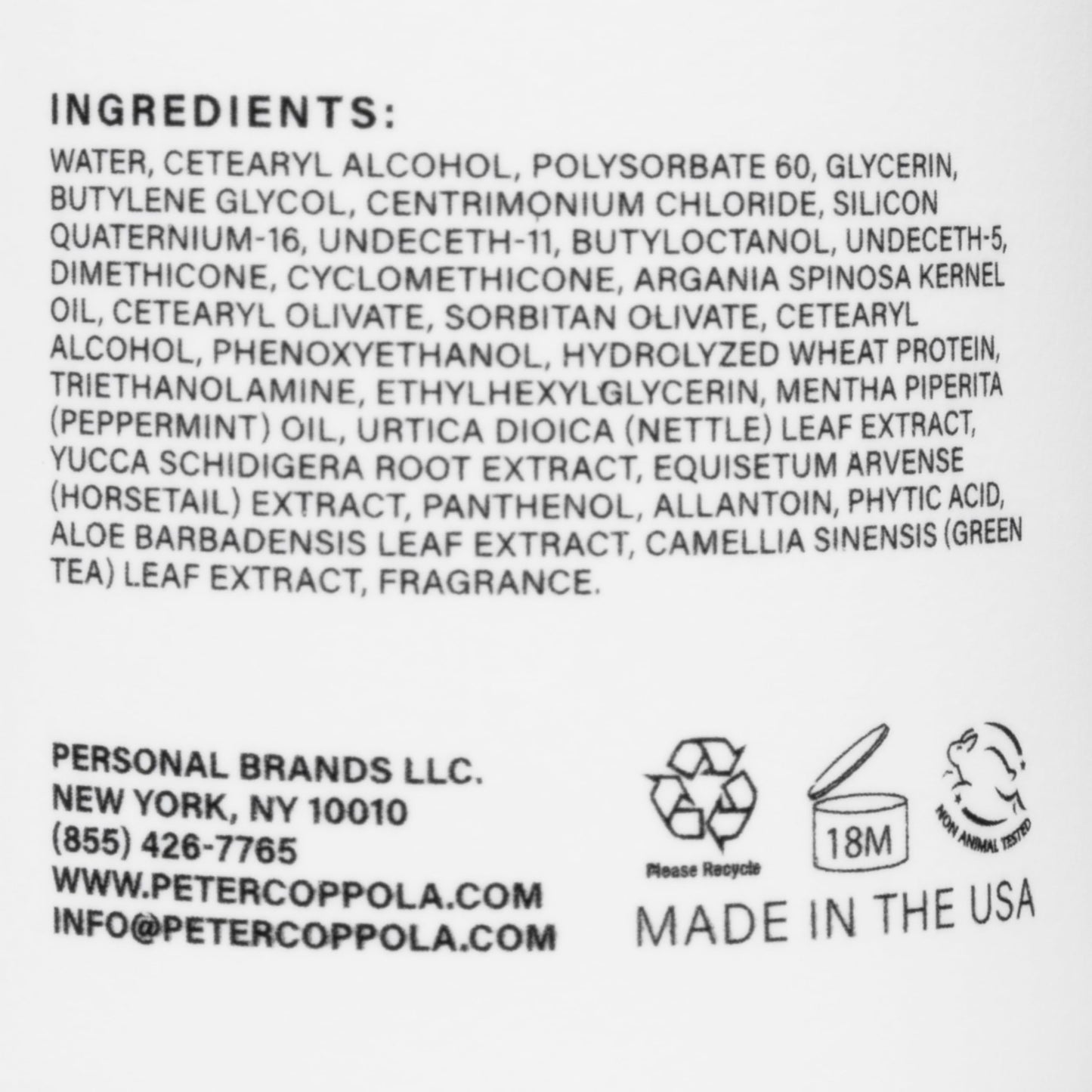 Peter Coppola a-Keratin Best Friend Spray – Leave-In Detangler with Argan Oil & Aloe (5 oz)