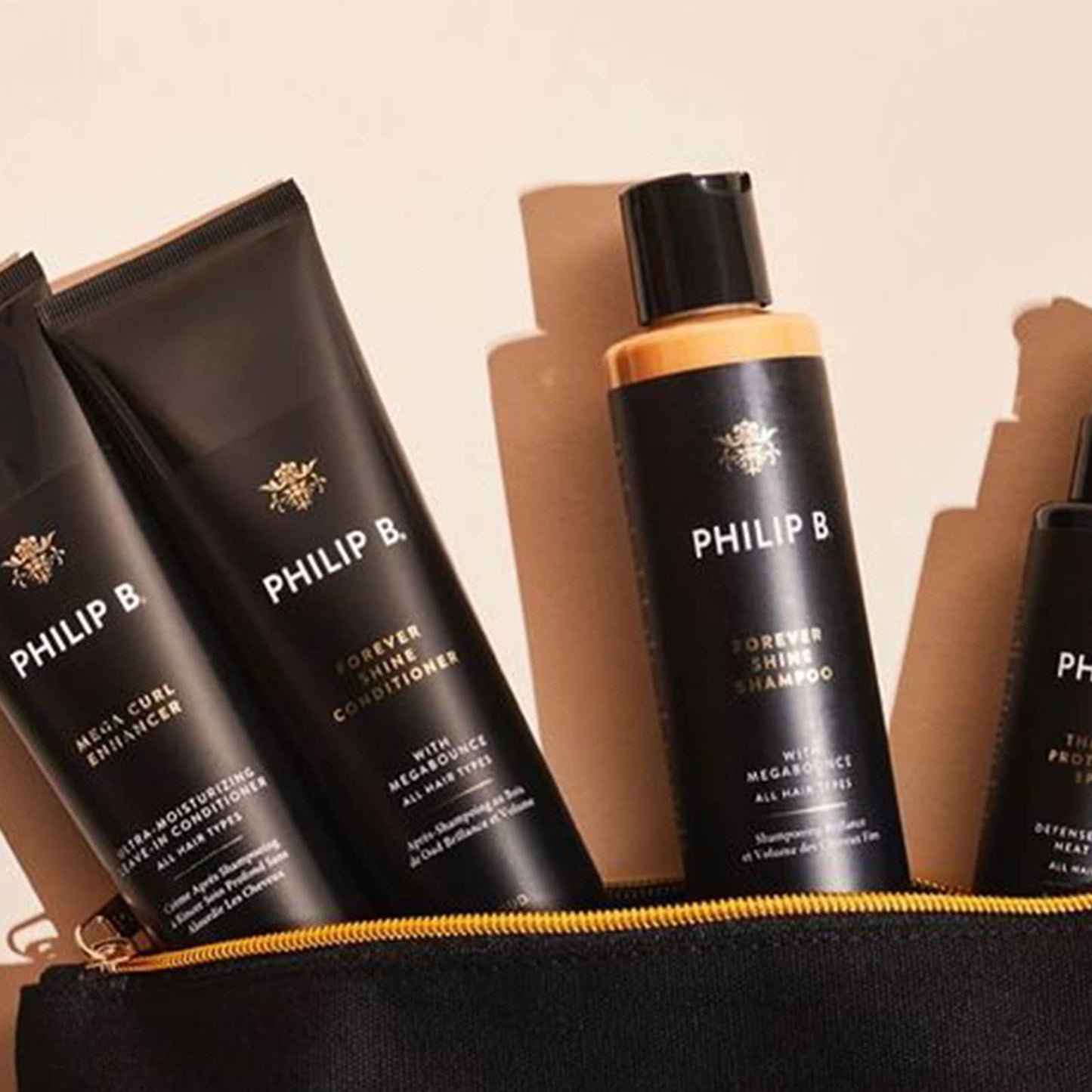 PHILIP B Forever Shine Shampoo – Volumizing Oud-Scented Cleanser for All Hair Types (2 fl oz / 60 ml)