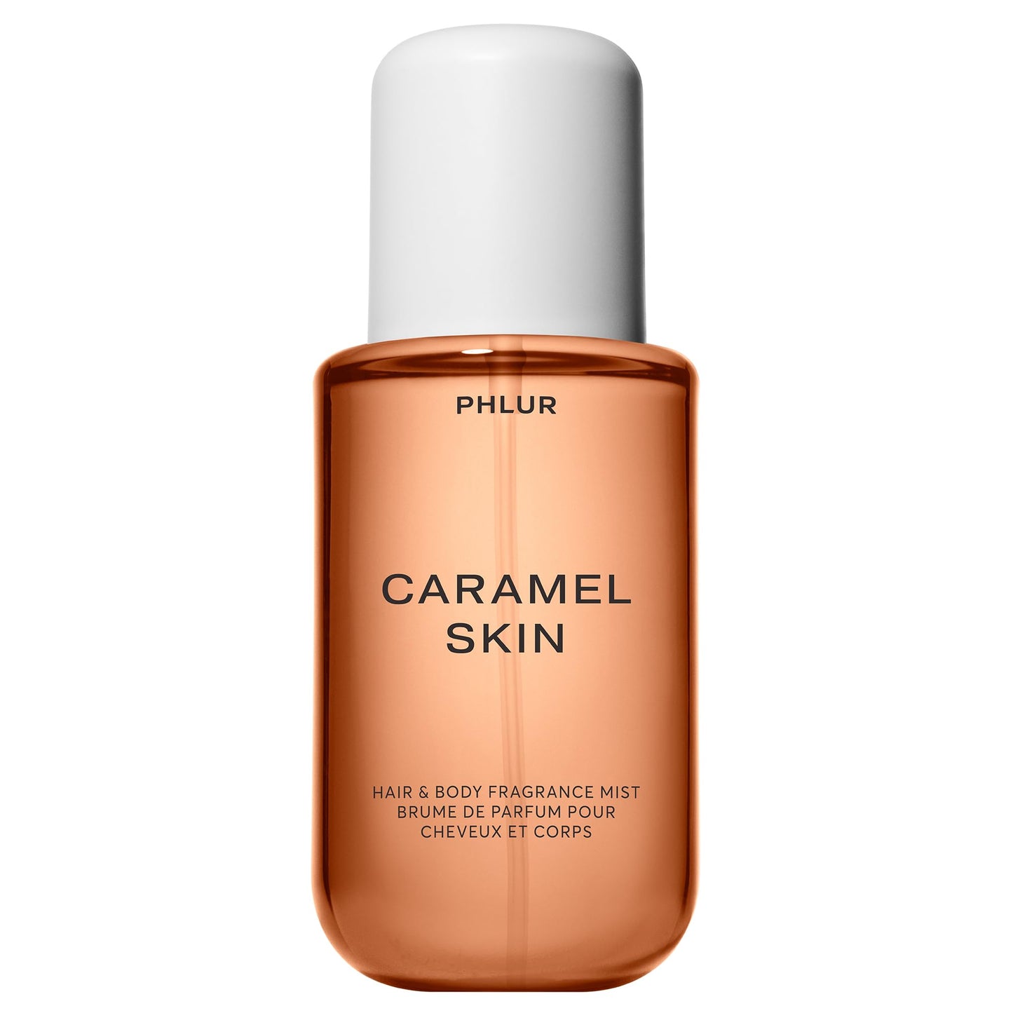 PHLUR Caramel Skin Body Mist – Hair & Body Fragrance with Vanilla & Bergamot (8 oz)
