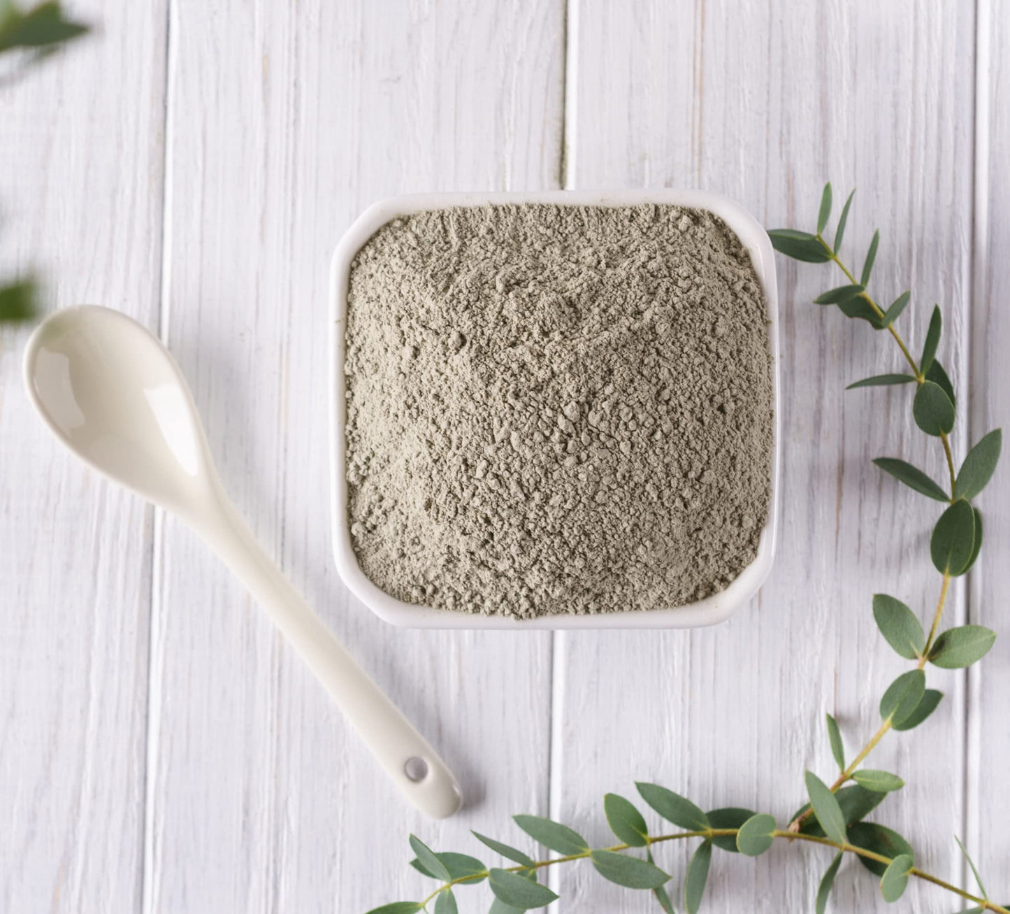 Plant Guru Sodium Bentonite Clay Powder 15 lbs – 100% Natural Indian Healing Clay for Deep Pore Cleansing