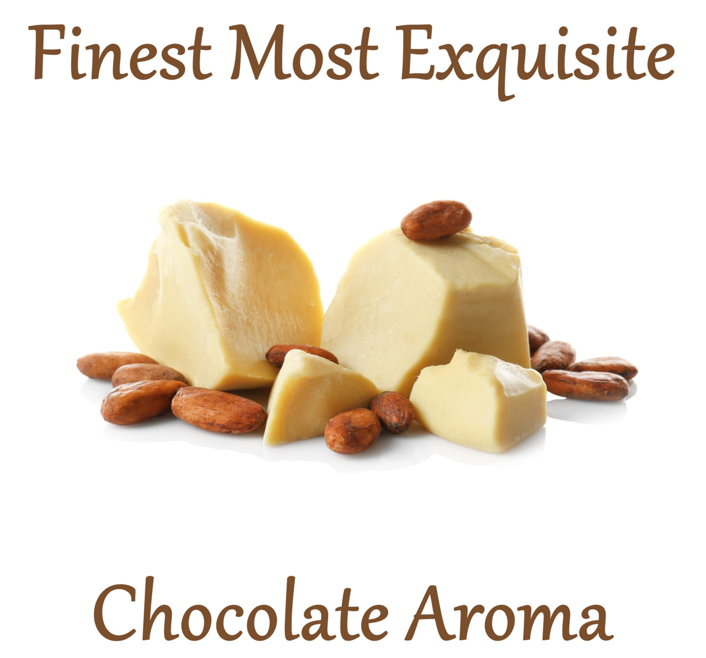Plant Guru Raw Cocoa Butter 16 oz – 100% Pure Unrefined Arriba Nacional Cocoa, Bulk for Lip Balms & DIY Body Butters