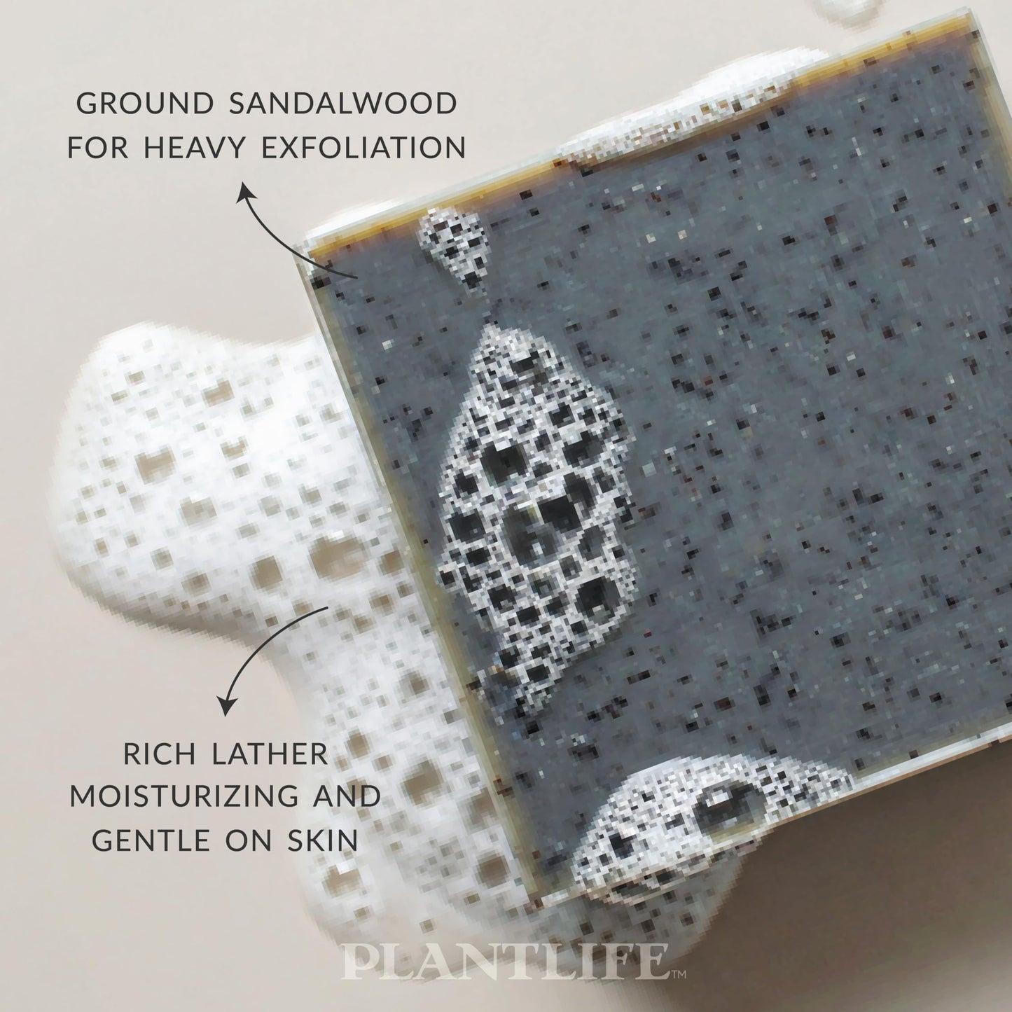 Plantlife Sandalwood 6-Pack Bar Soap – Moisturizing, Hand-Crafted, California-Made