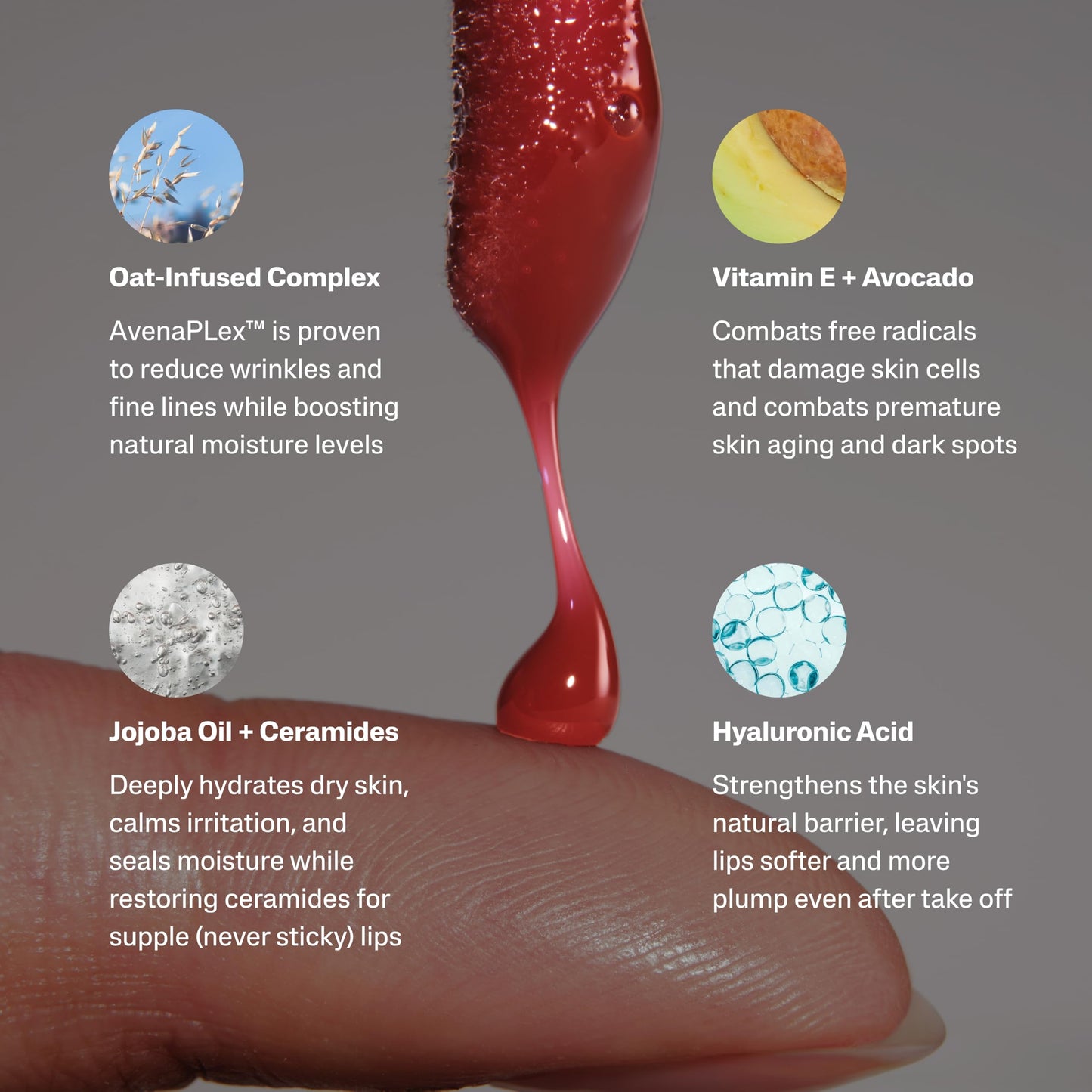 Pound Cake Cake Theory Lip Tone Equalizing Oil – Hydrating, High-Shine Lip Oil in Browning