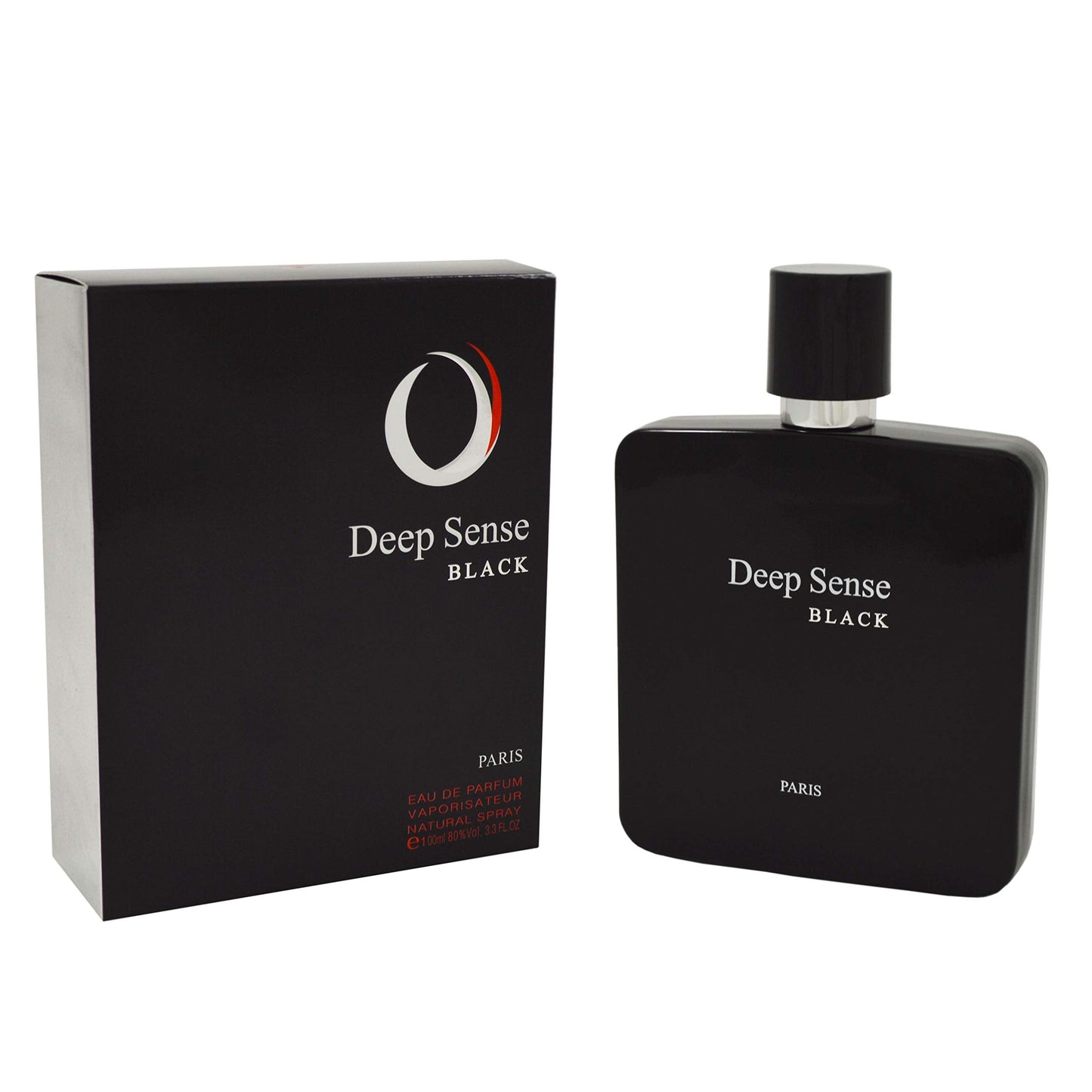 Prime Collection Deep Sense Black Eau de Parfum for Men – 3.3 oz