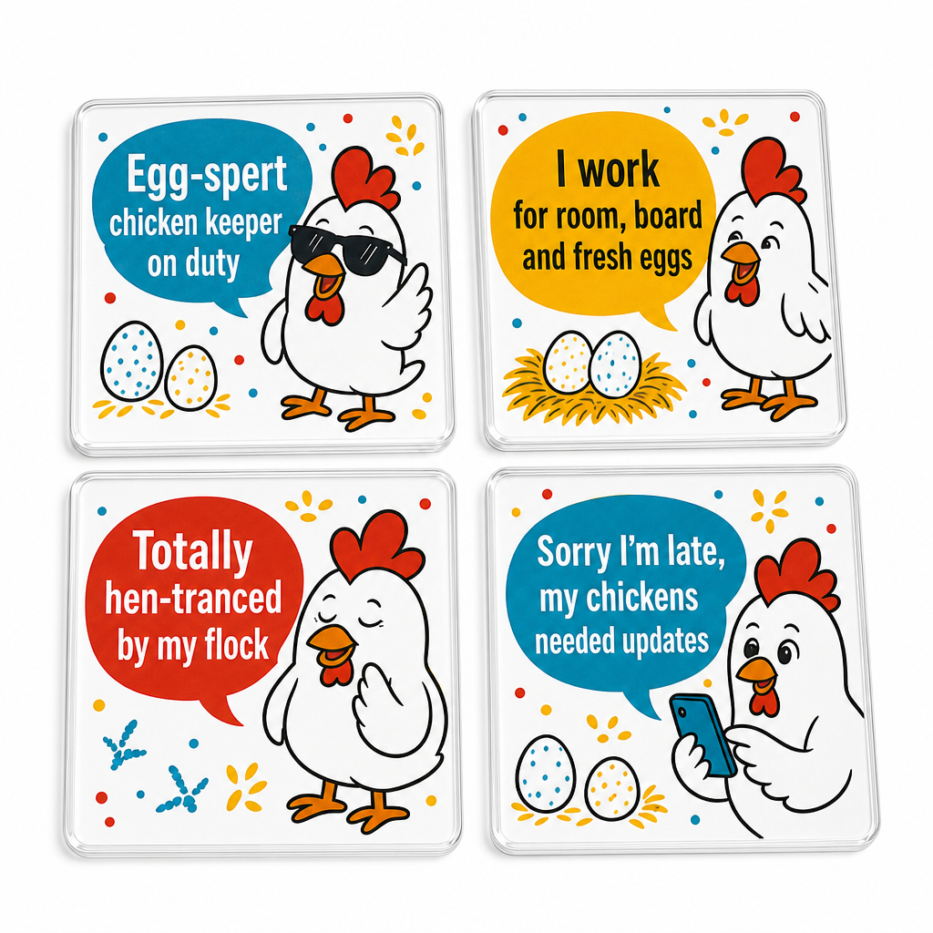 Cluckin Good Laughs Gift Box Set