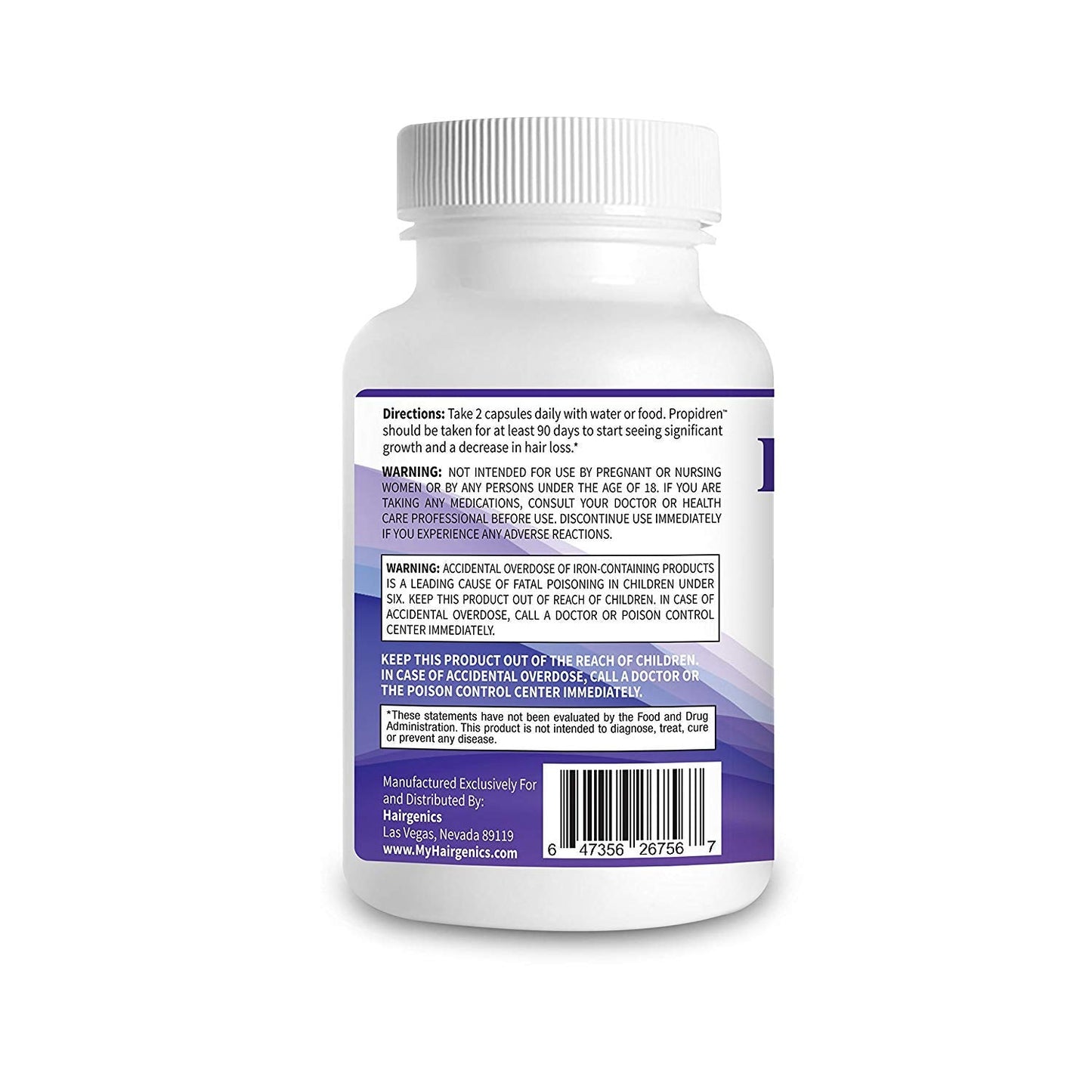 Propidren by HairGenics - DHT Blocker & Hair Growth Capsules | Pronexa