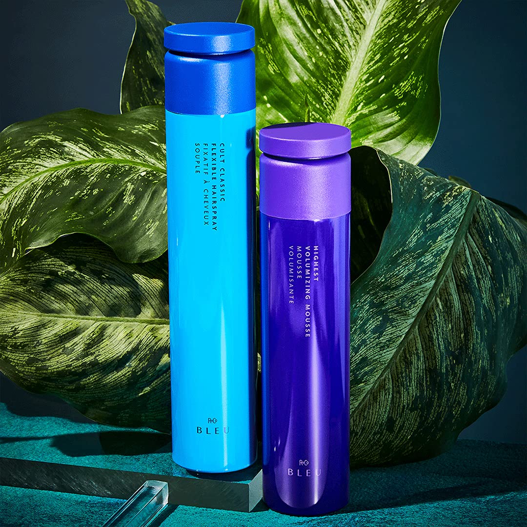 R+Co Blue Highest Volumizing Mousse – 180 ml / 6.3 oz | Weightless Volume & Shine