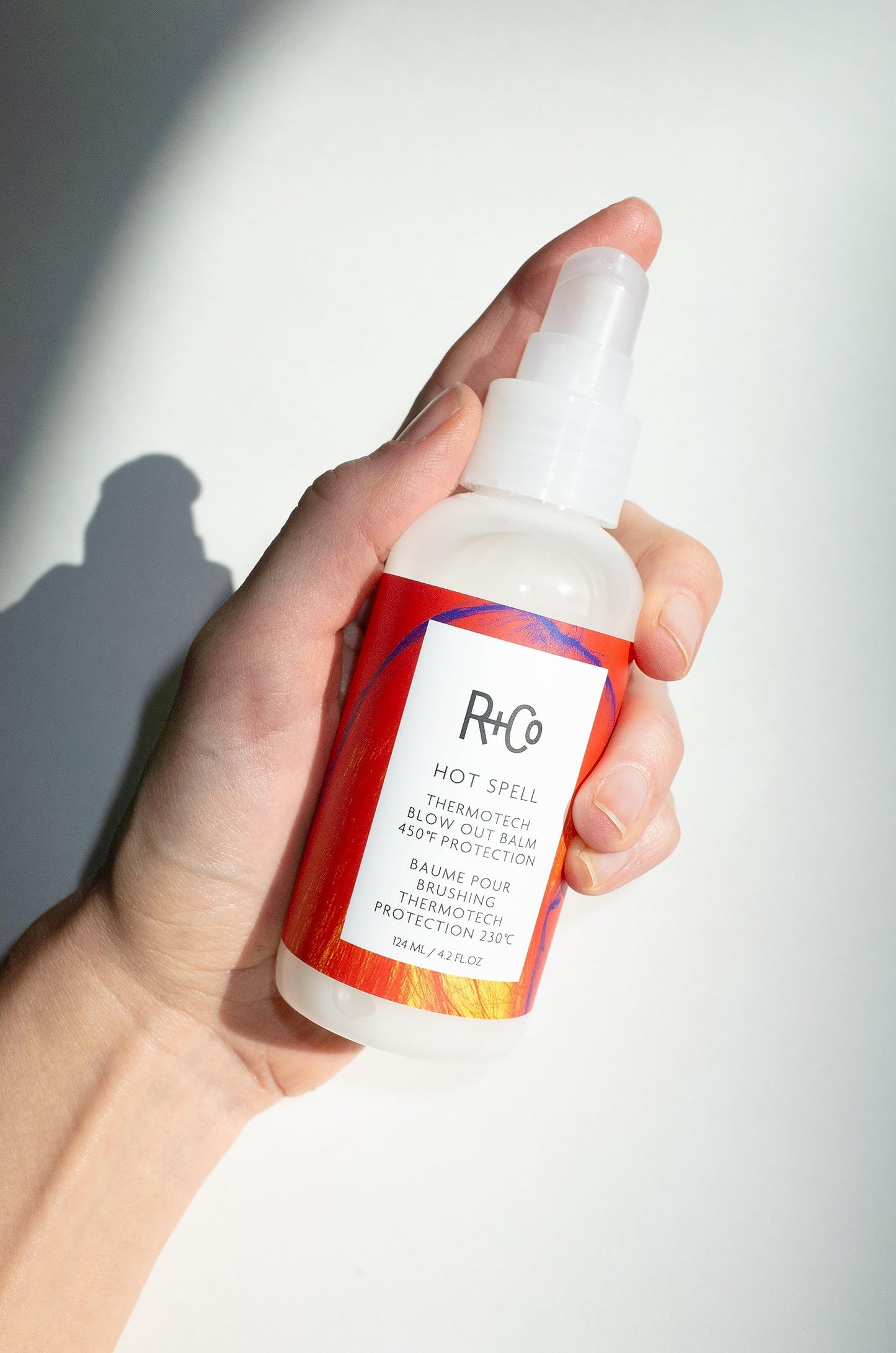 R+Co Hot Spell Thermotech Blow Out Balm 4.2 oz | 450°F Heat Protection & Frizz Control