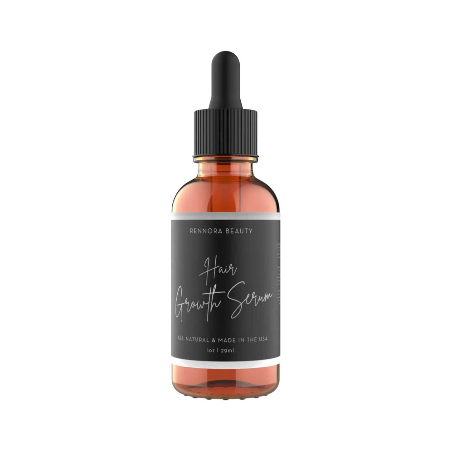 Rennora Hair Growth Serum – Organic Herbs & Natural Vitamins (30 Day Supply, 1 Pack)