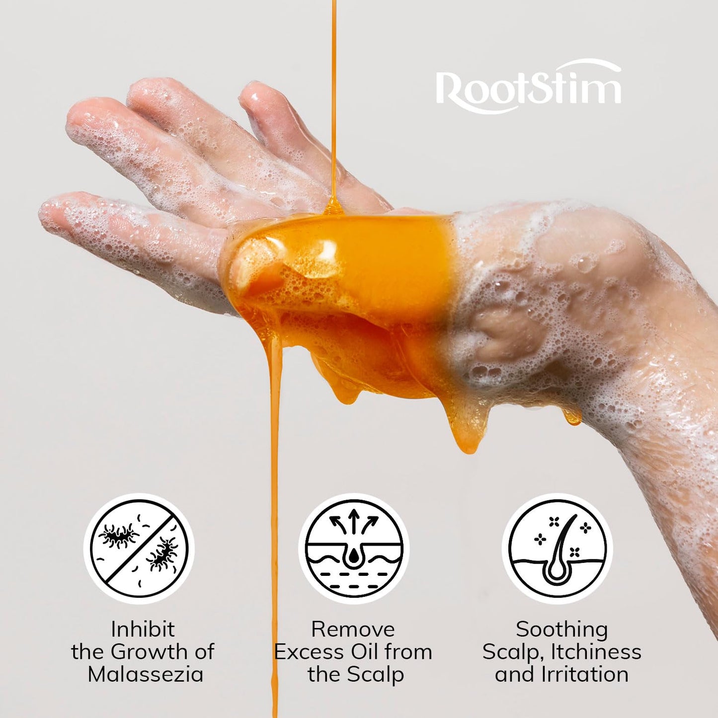 RootStim Seborrheic Dermatitis Shampoo | Dandruff & Itchy Scalp Relief with Selenium Sulfide