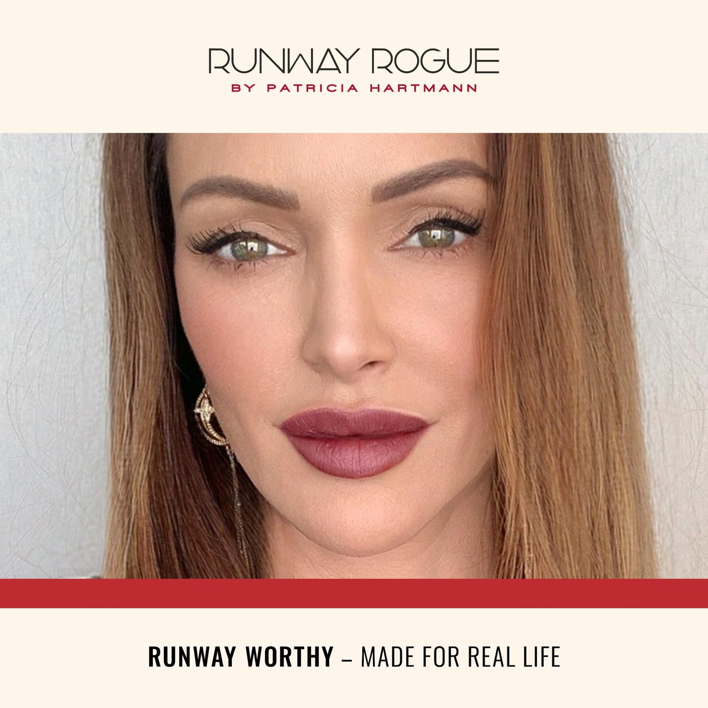 Runway Rogue Velvet Glam Lipstick That Walk! – Rustic Red